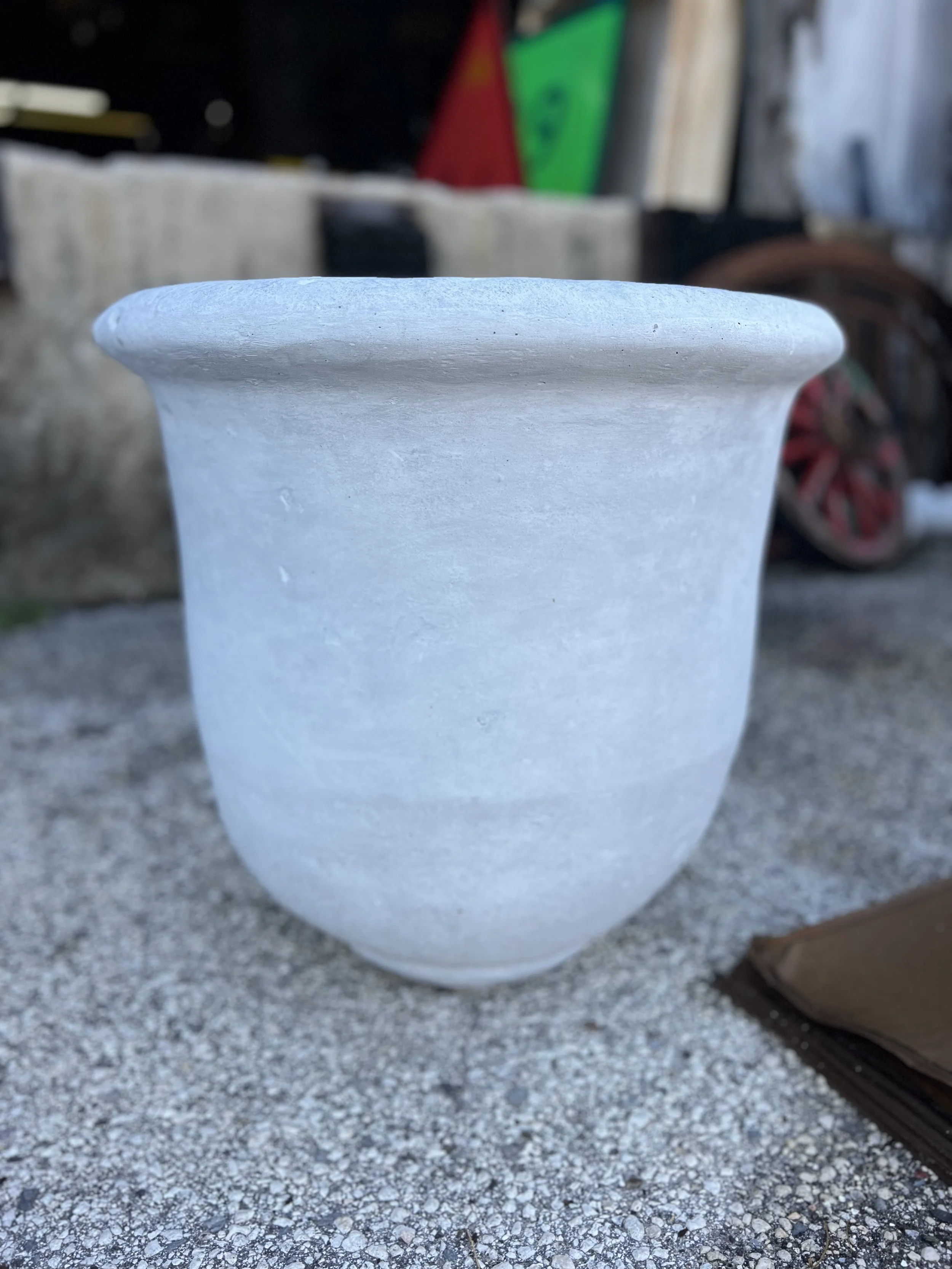 White planter