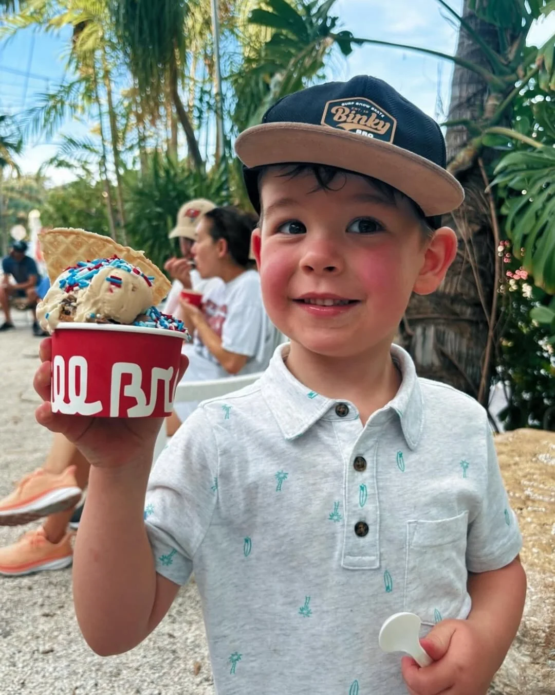 Who&rsquo;s up for a first-day-of-class treat? 🎒🍦📚
