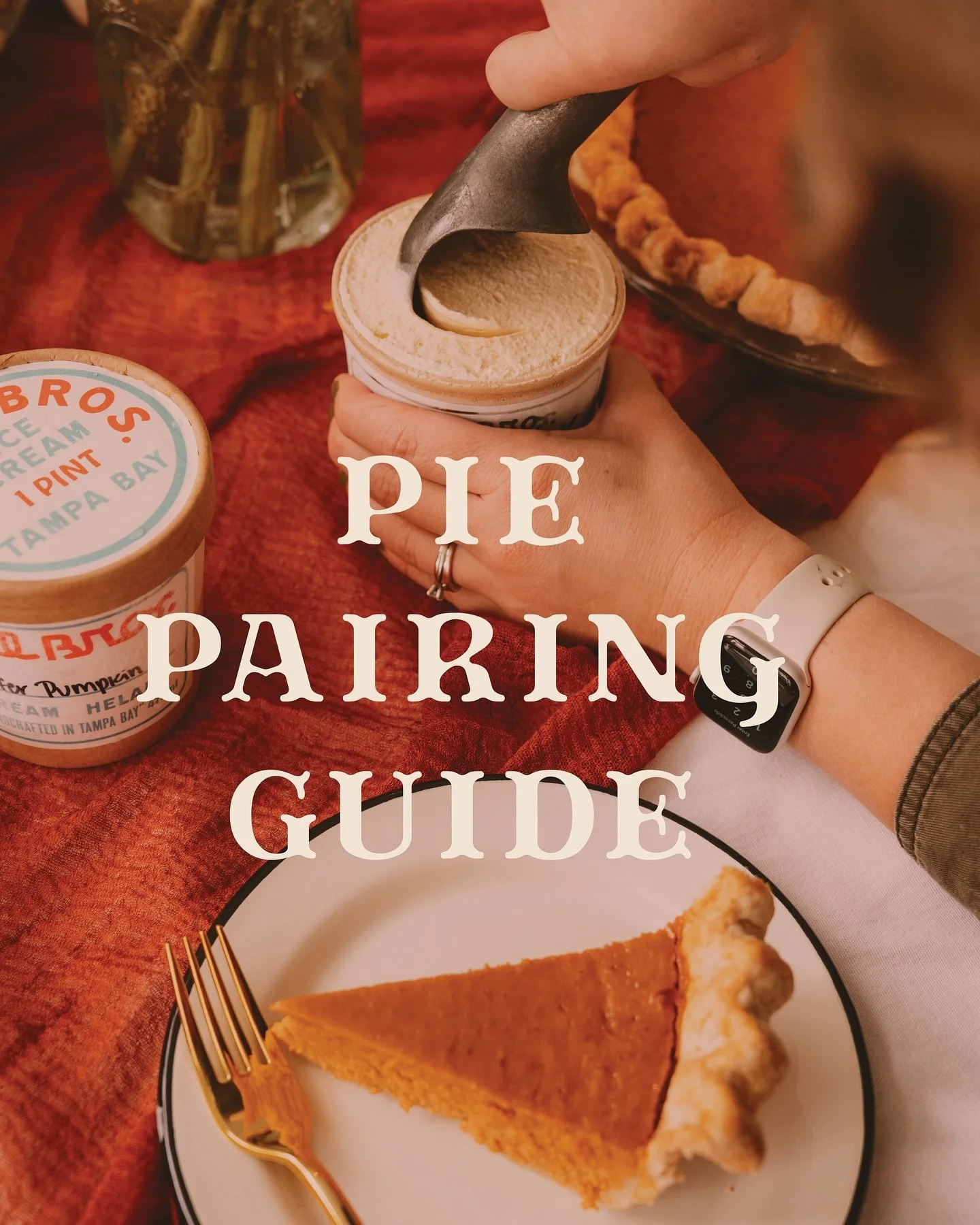 Your chill guide to your pies &ldquo;a-la-mode&rdquo;🥧🍨
Stock up on pints for your next Thanksgiving celebrations!