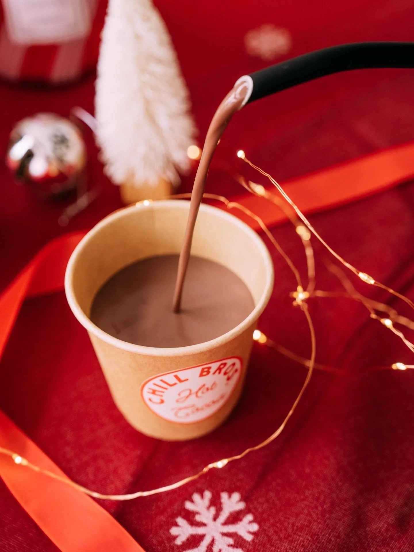 Come enjoy Hot Cocoa tonight from 5pm to 9 pm at the @armatureworks_tampa tree lighting party!🎄