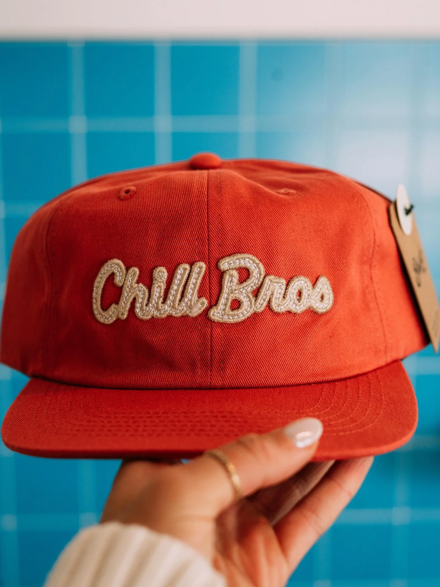 Get 50% one Chill Bros merch item when you purchase ice cream today and tomorrow! 🧢🍨