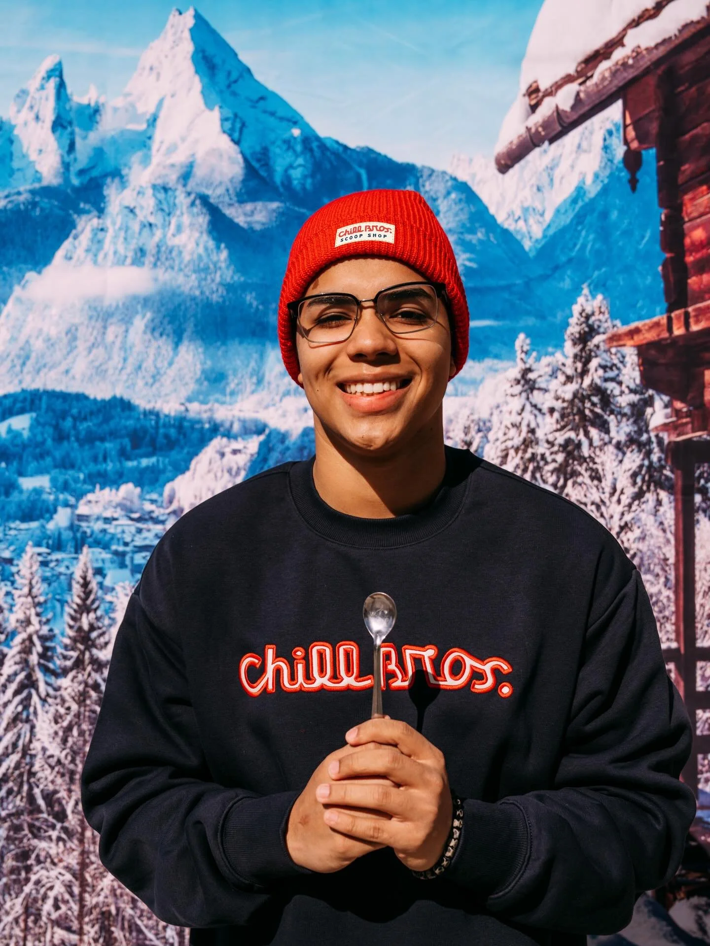 The temp dropped. Stock up on Chill merch. 🍨❄️🐓
Available at all locations!