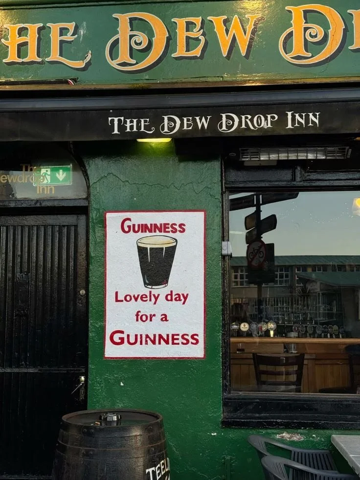 Quite the lovely day for a Guinness&hellip; 🇮🇪