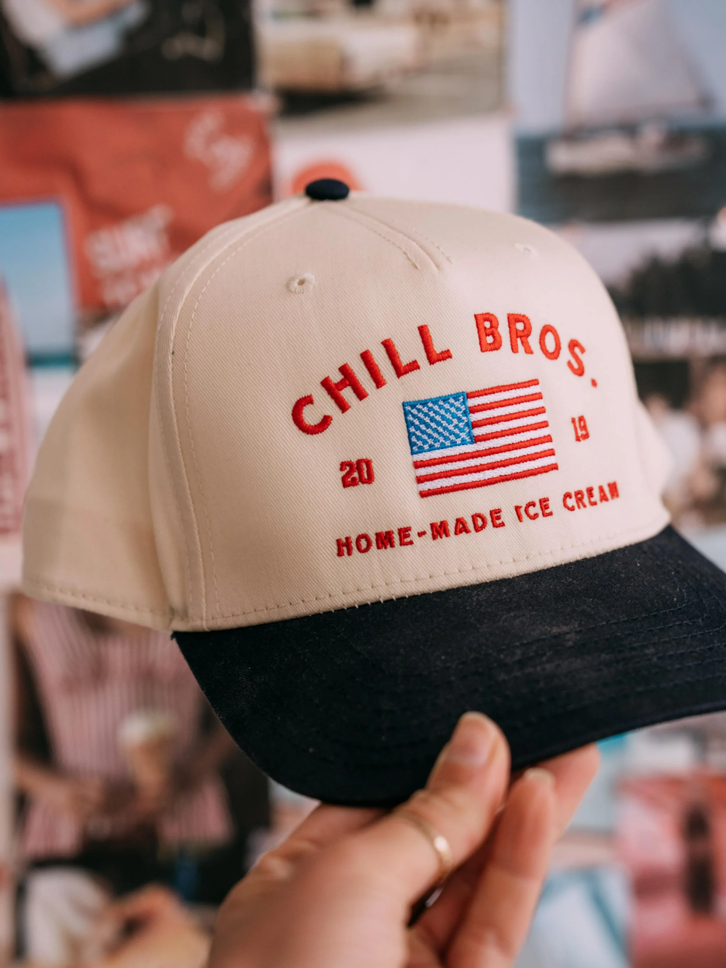 Just in time for summer ☀️ our best-selling hat is back in a brand new colorway. Available for a limited time at all locations! 🧢