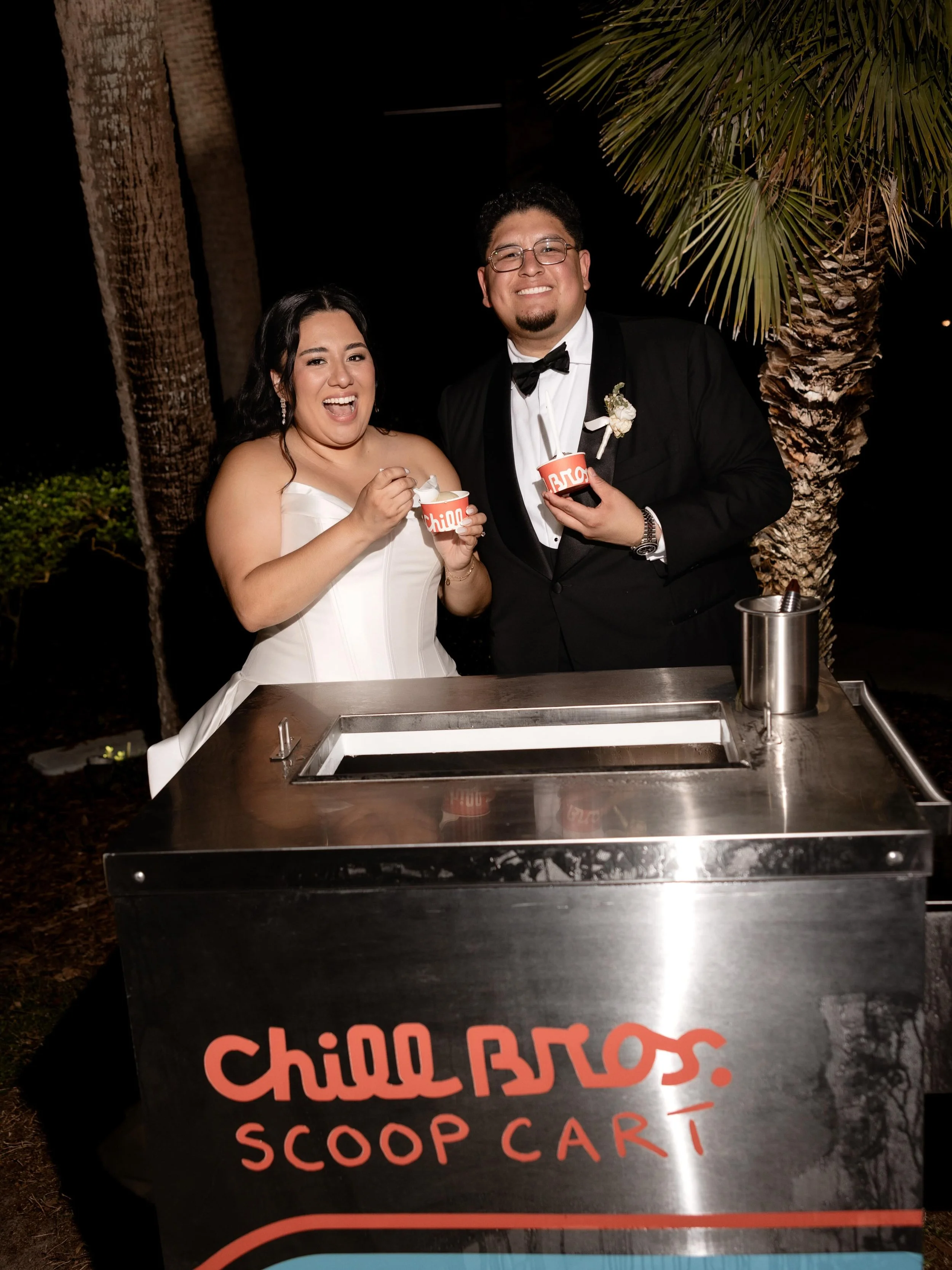 From weddings and engagement parties to baby showers, birthdays, corporate events, graduations, and neighborhood celebrations, Chill Bros can bring the ice cream straight to you. 🍫 Because every good event deserves a scoop (or two)! 🍨