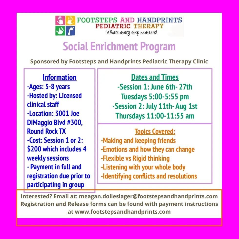 It's not too late! Join us for our social enrichment program!