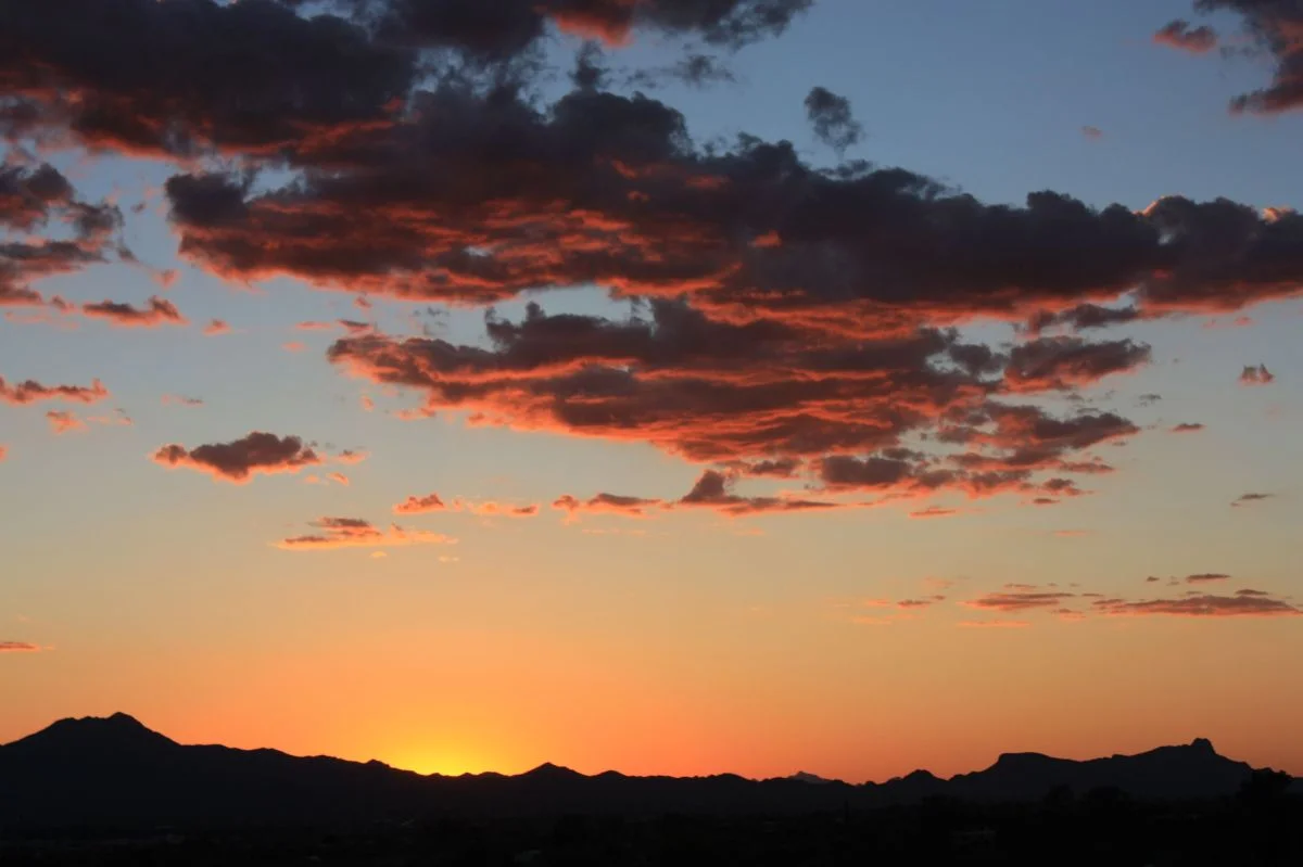 Sunset in the Foothills