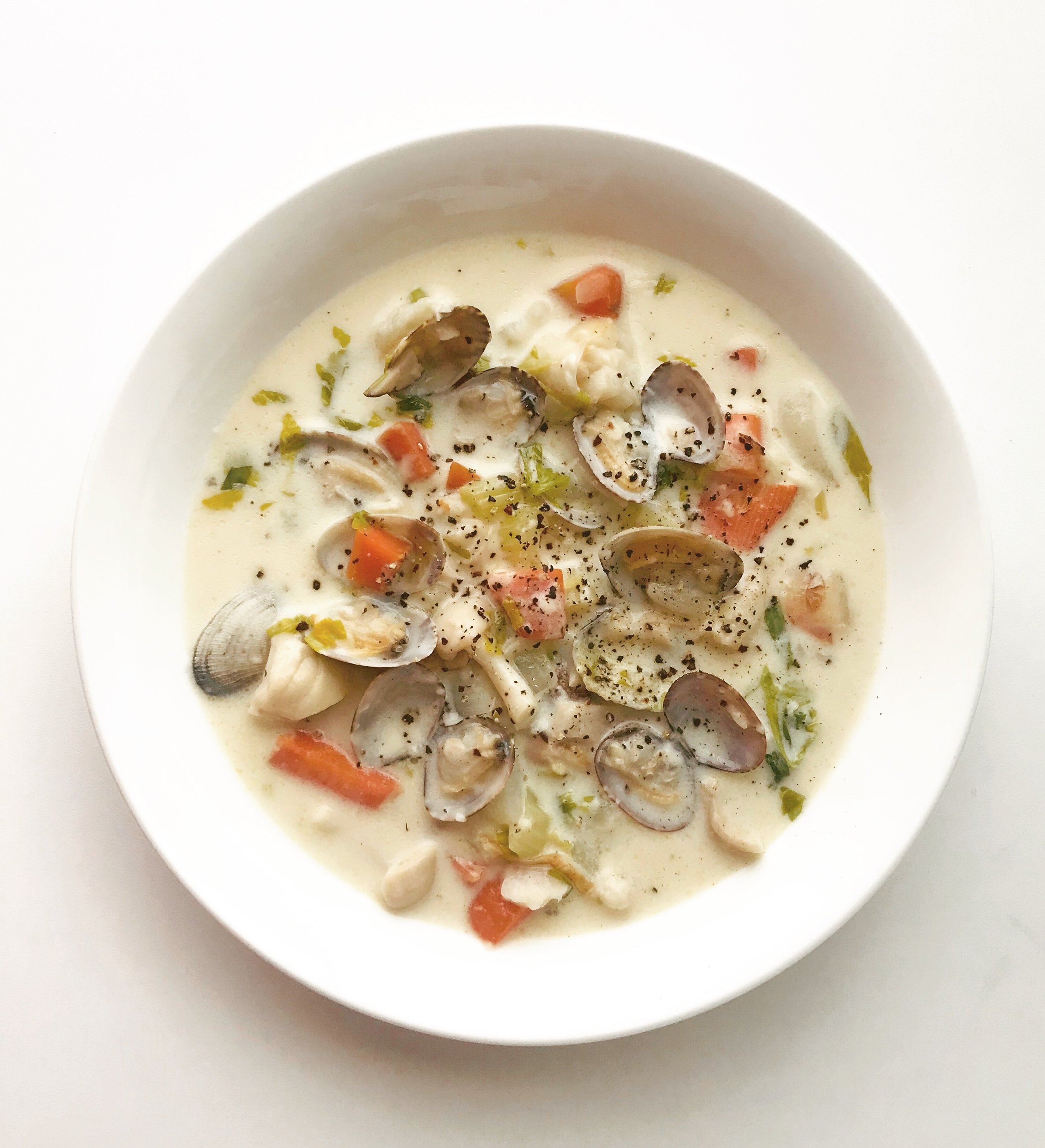 Clam Chowder at Batnuni Lake Resort