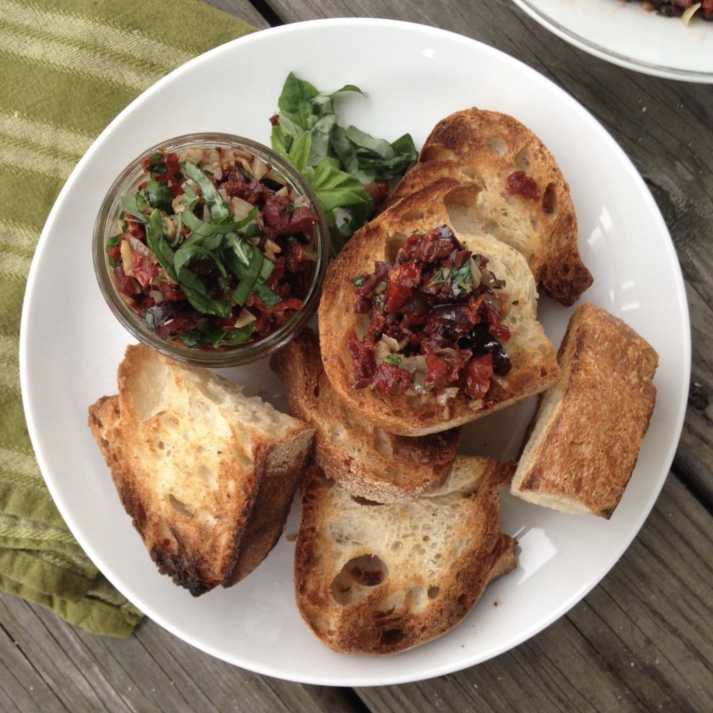 Sun-Dried Tomato and Olive Tapenade