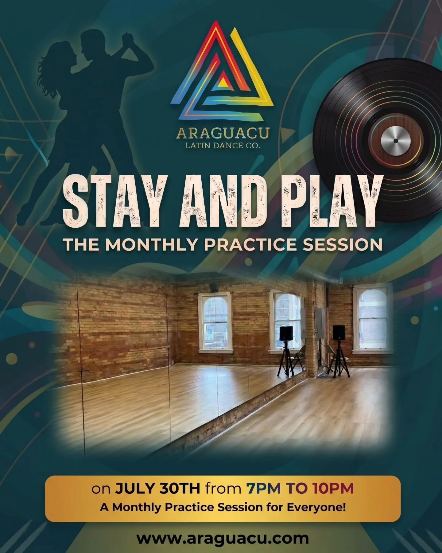 Ready to level up your floor confidence? 💃🕺

​Step into your ultimate dance playground at Stay &amp; Play: The Monthly Practice Session! 
Ditch the pressure of the standard social scene and enjoy a safe, high-energy space to practice your moves, co