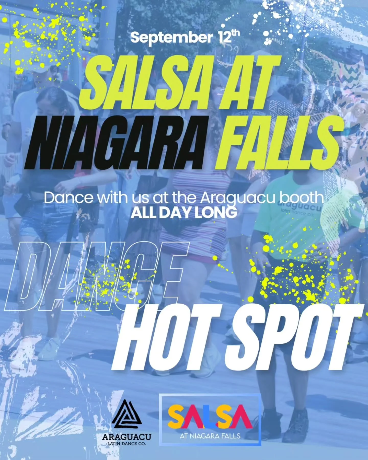 Niagara Falls, get ready to move! 🔥 
We&rsquo;re turning up the heat this Saturday, September 12th, at the Araguacu Hot Spot at @salsaintoronto!

We're so hyped to be part of the first-ever Salsa at Niagara Falls! ✨️

Whether you&rsquo;re a seasoned