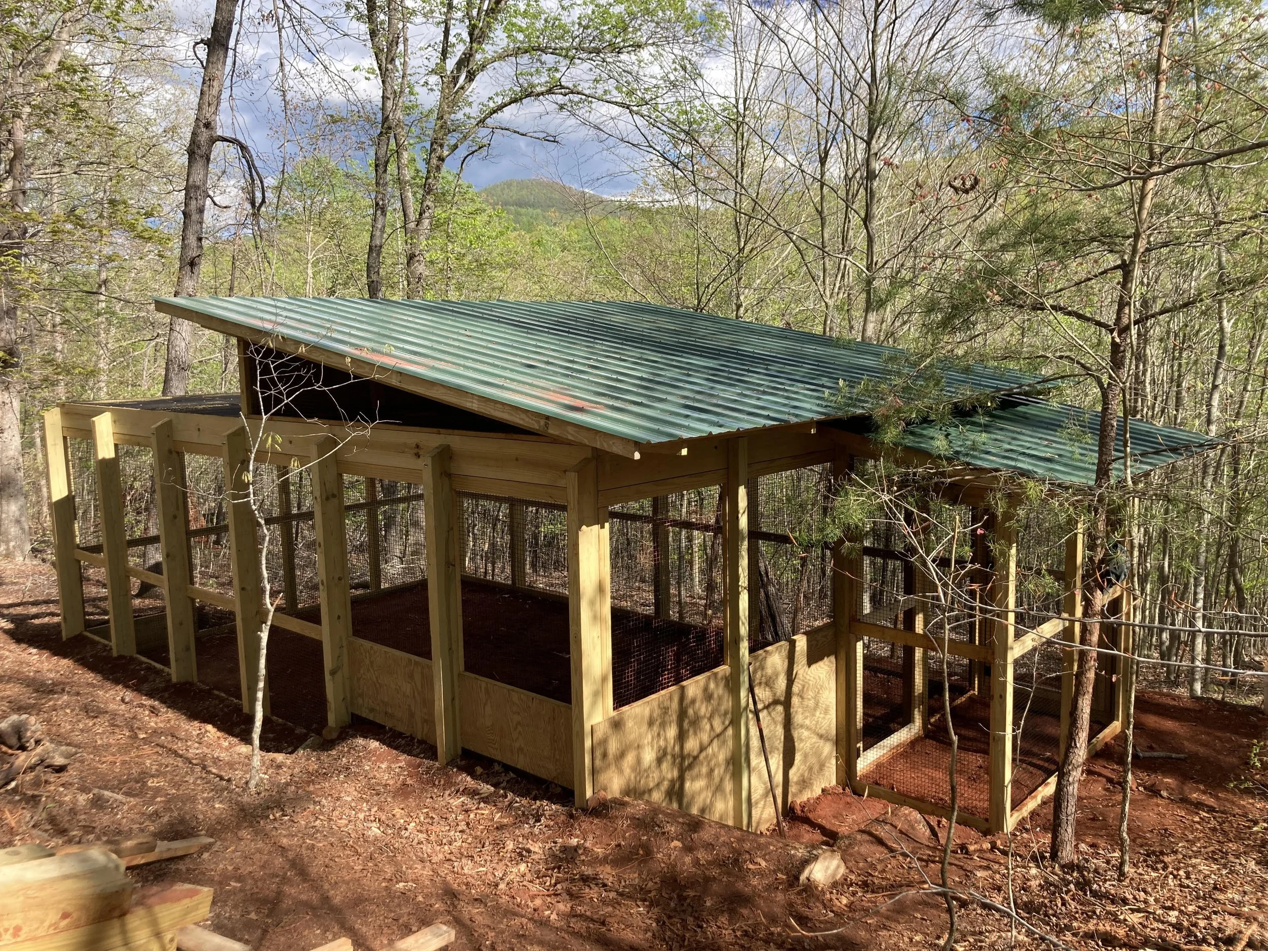 Rockfish Wildlife Sanctuary Fox Enclosure — Building Goodness Foundation