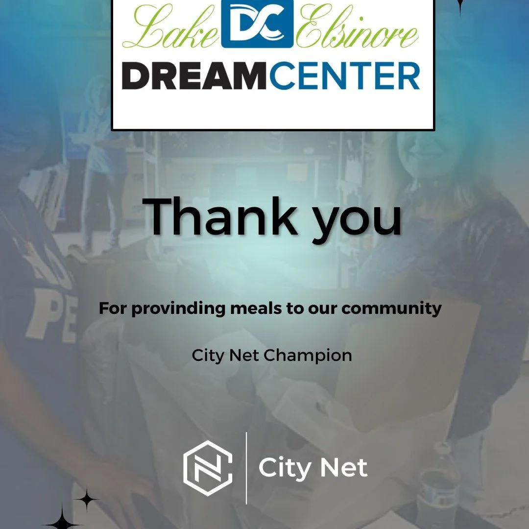 Grateful for Dream Center Lake Elsinore for donating food to support our neighbors in Lake Elsinore.

Your generosity helps ensure individuals and families have access to nourishing meals&mdash;meeting a basic need with dignity and care. Thank you fo