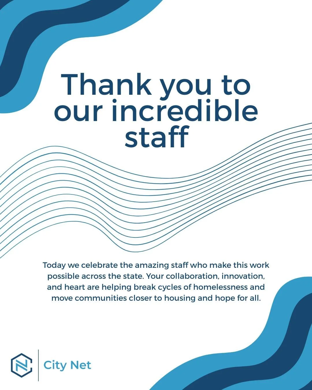 Grateful for the people behind the mission&mdash;thank you for the heart, dedication, and impact you bring to communities across the state. 💙 #StaffRecognition #ThankYouStaff #MakingADifference #EmployeeRecognition