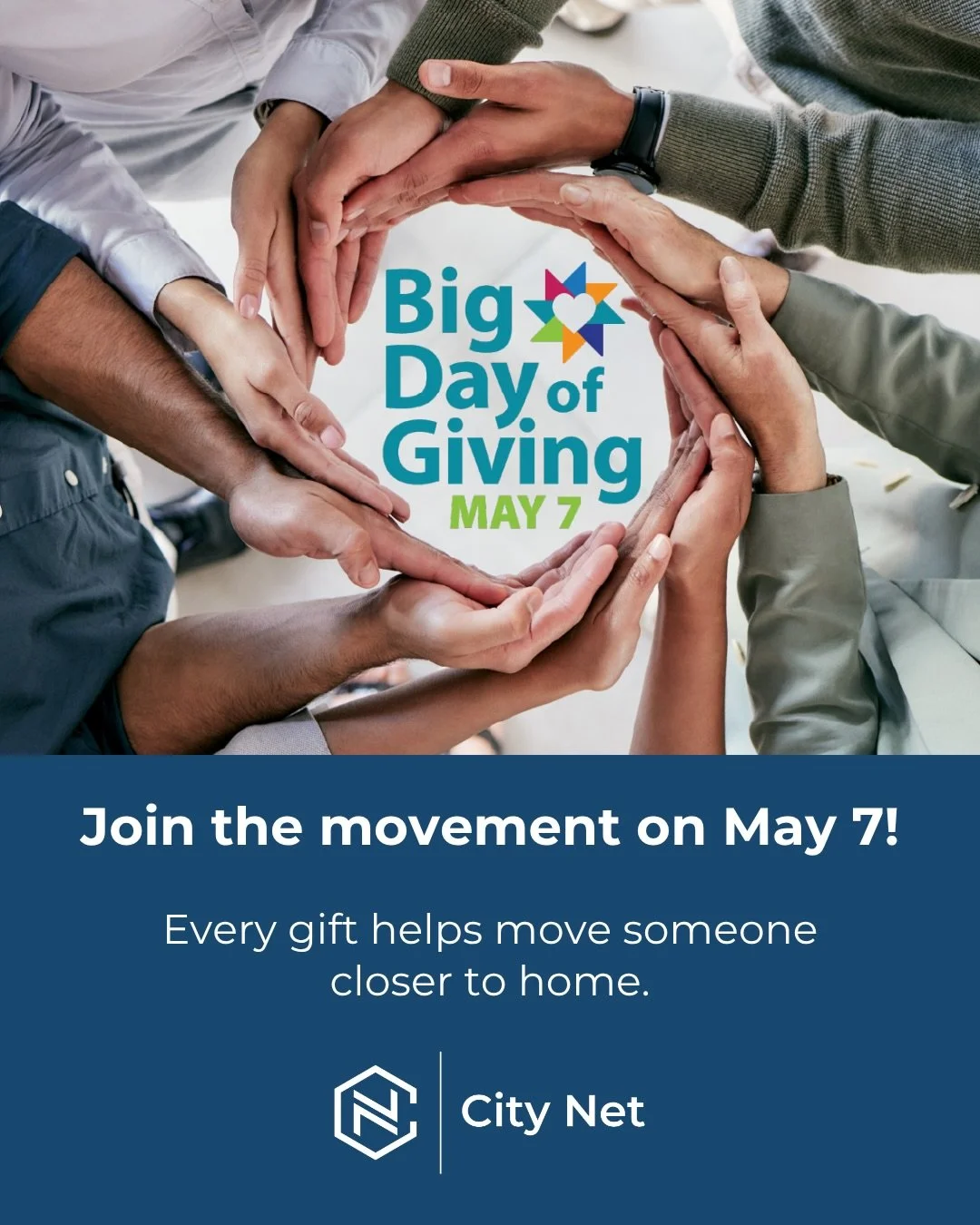 One week from today, join us for Big Day of Giving&mdash;a day for NorCal to come together and create real pathways to housing, stability, and hope for our unhoused neighbors. 💙

Your generosity helps turn compassion into action and makes lasting ch
