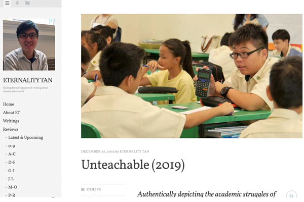 Eternality Tan - Singapore - Unteachable