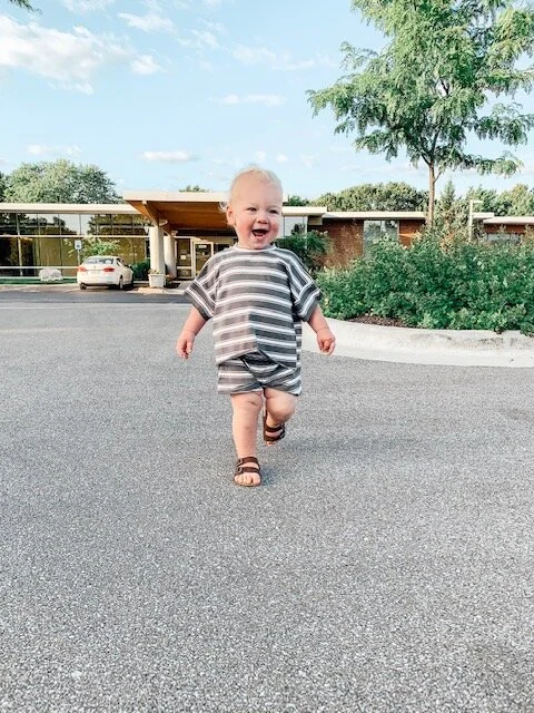 Baby Hampton in our Ari Set