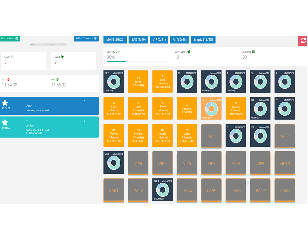 Ambient Waitlist and Reservation