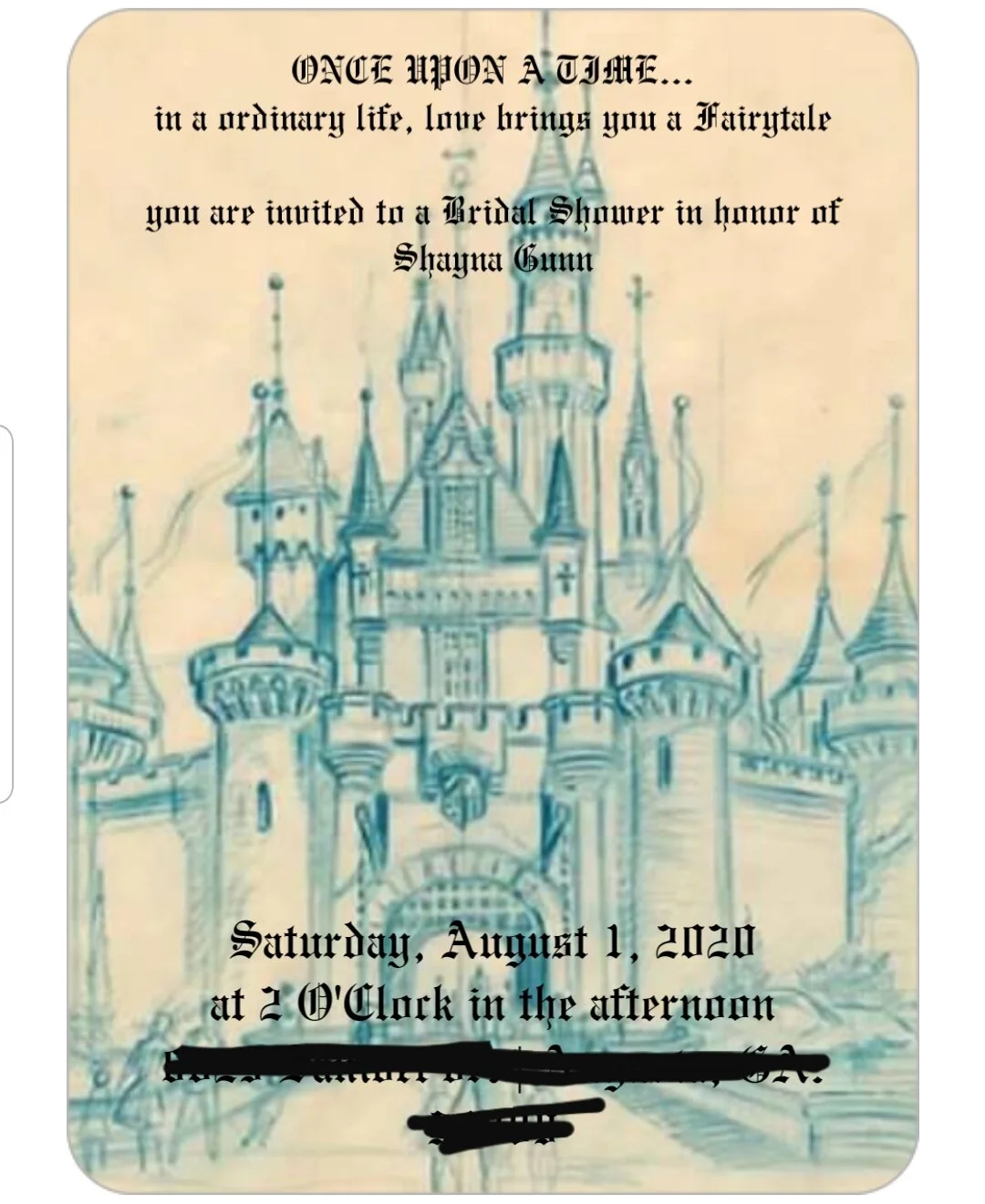 Planning Sesh: Fairytale Bridal Shower