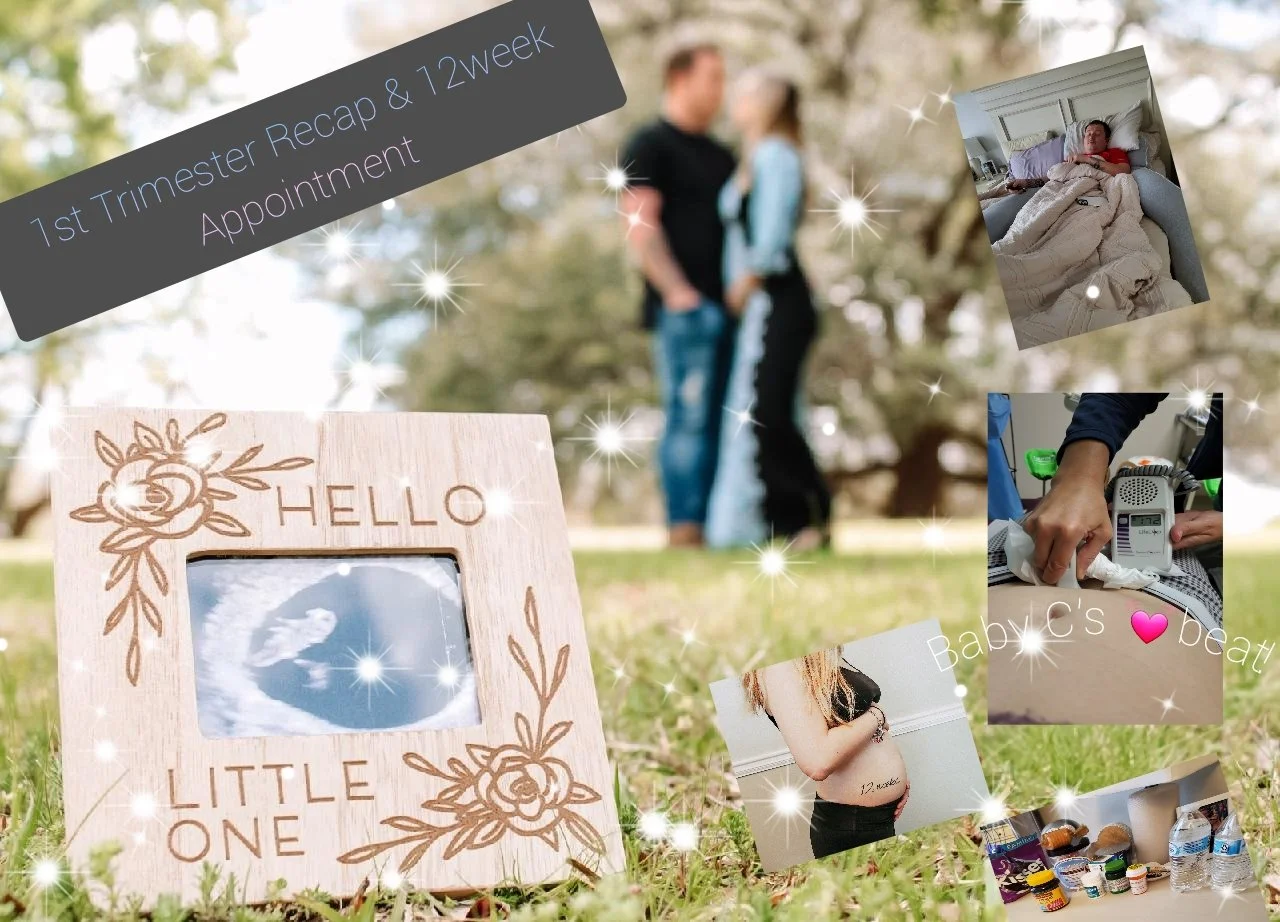 I documented my 1ST TRIMESTER of PREGNANCY