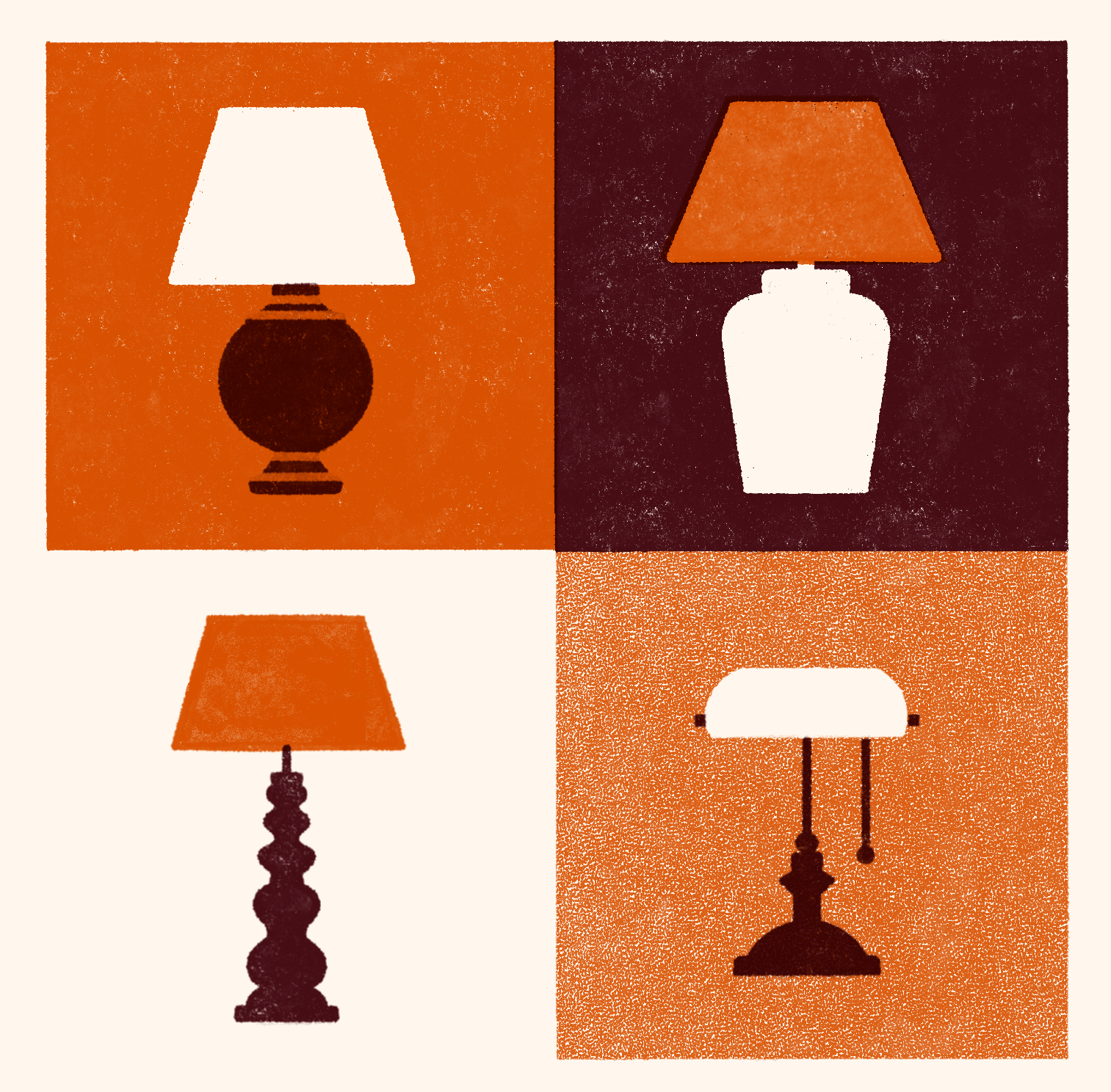 Mid-century Lamps, 2025