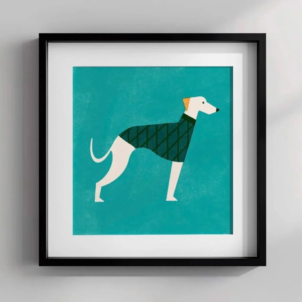 Greyhound Print