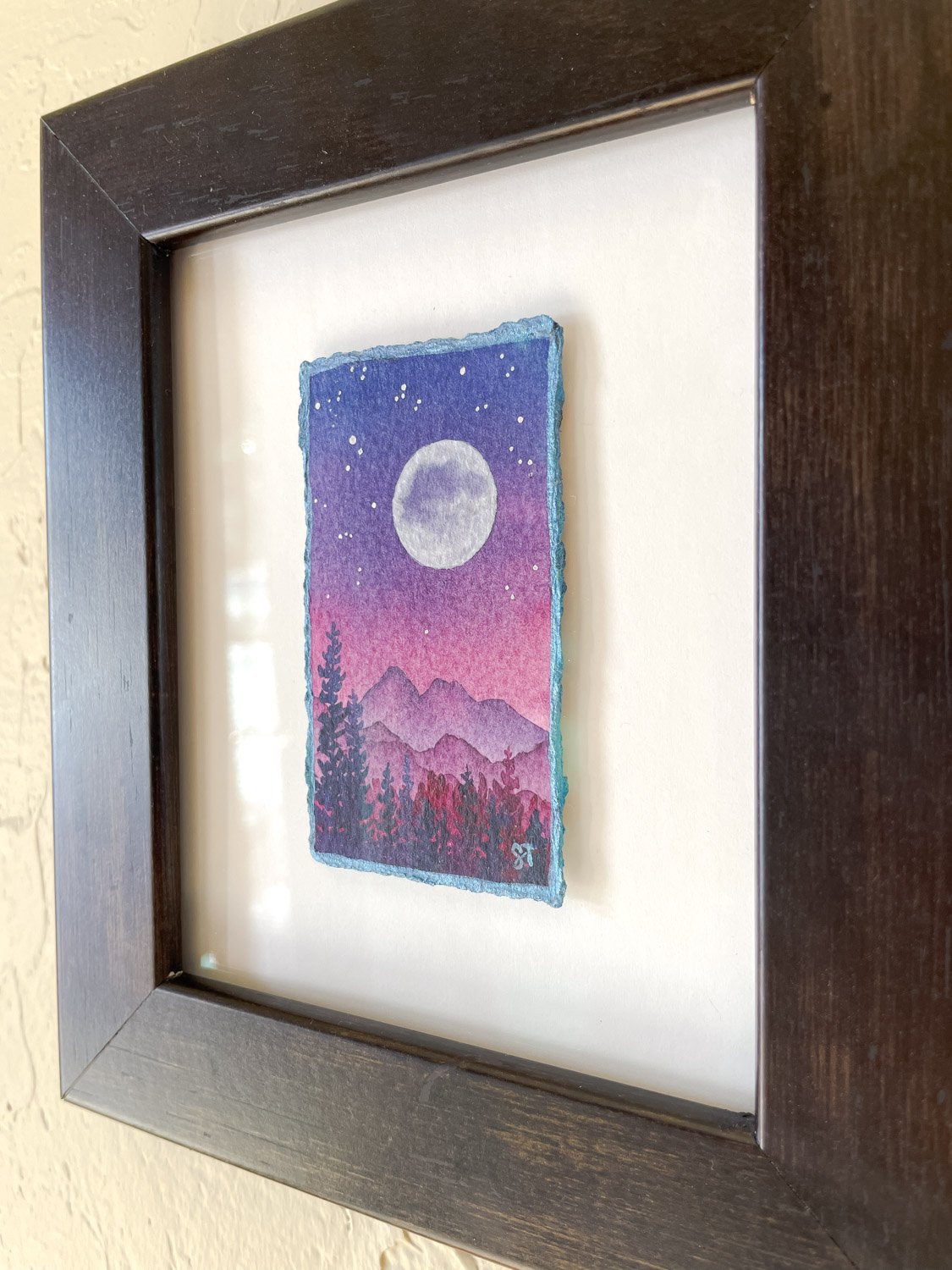 Unfailing Love Mini Framed Original Art — Shelby Thayne Art