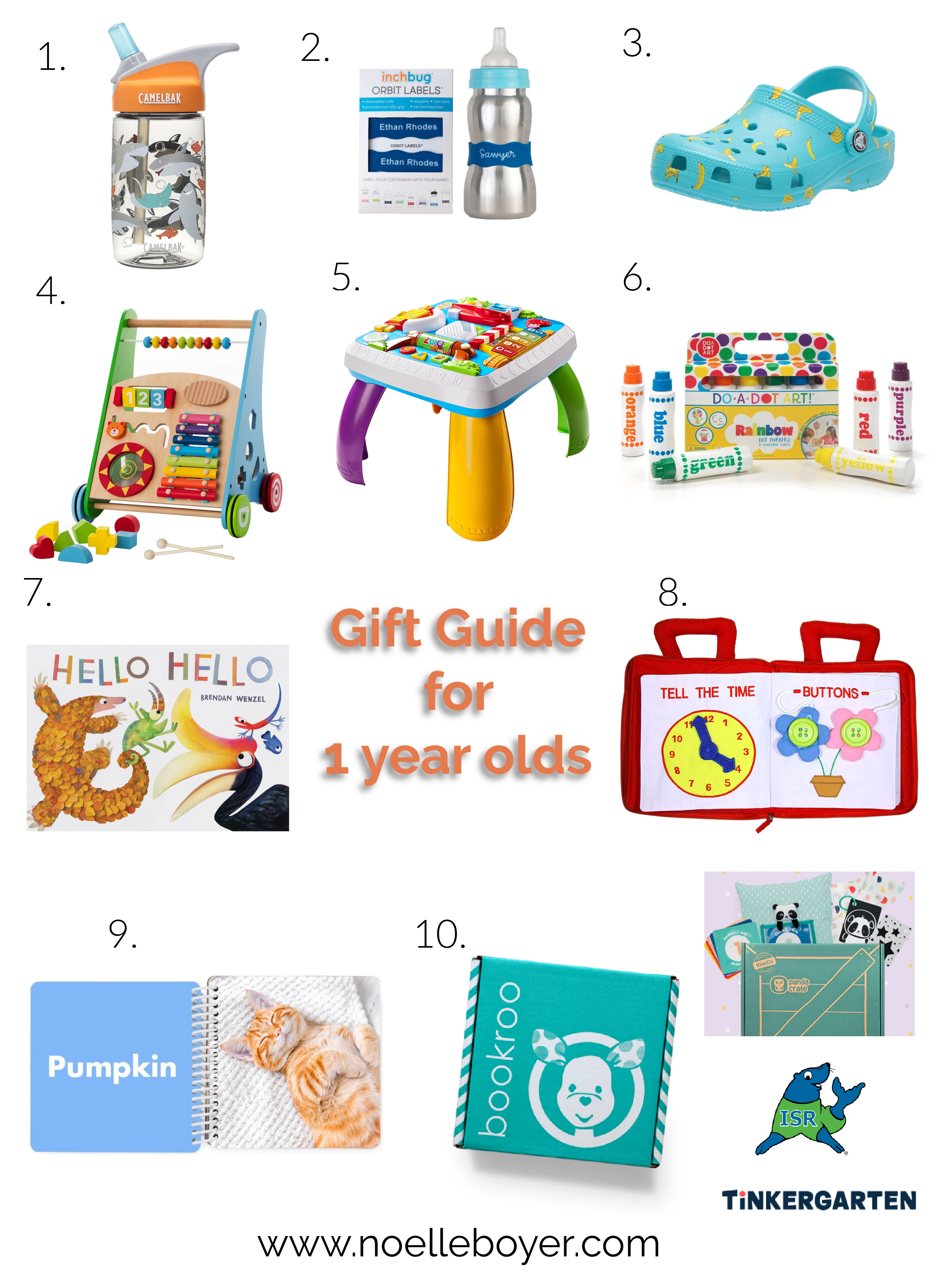 Non Toy Gifts A Good Gift For A Year Old Non Toy Gift Gift Ideas For