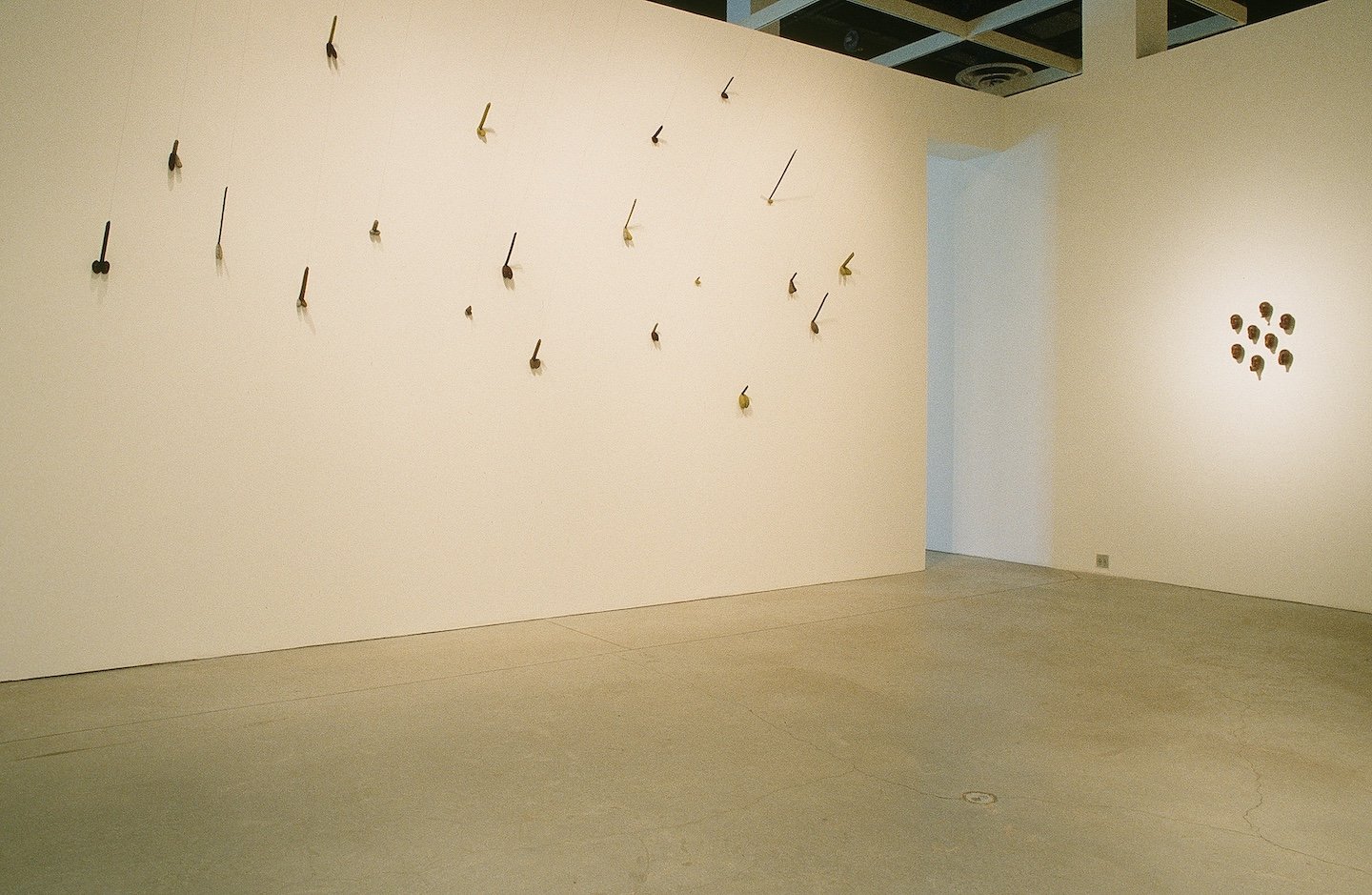 Freud’s Mouth: envy and Freud’s Mouth: heads, 1994 (installed at the Power Plant)