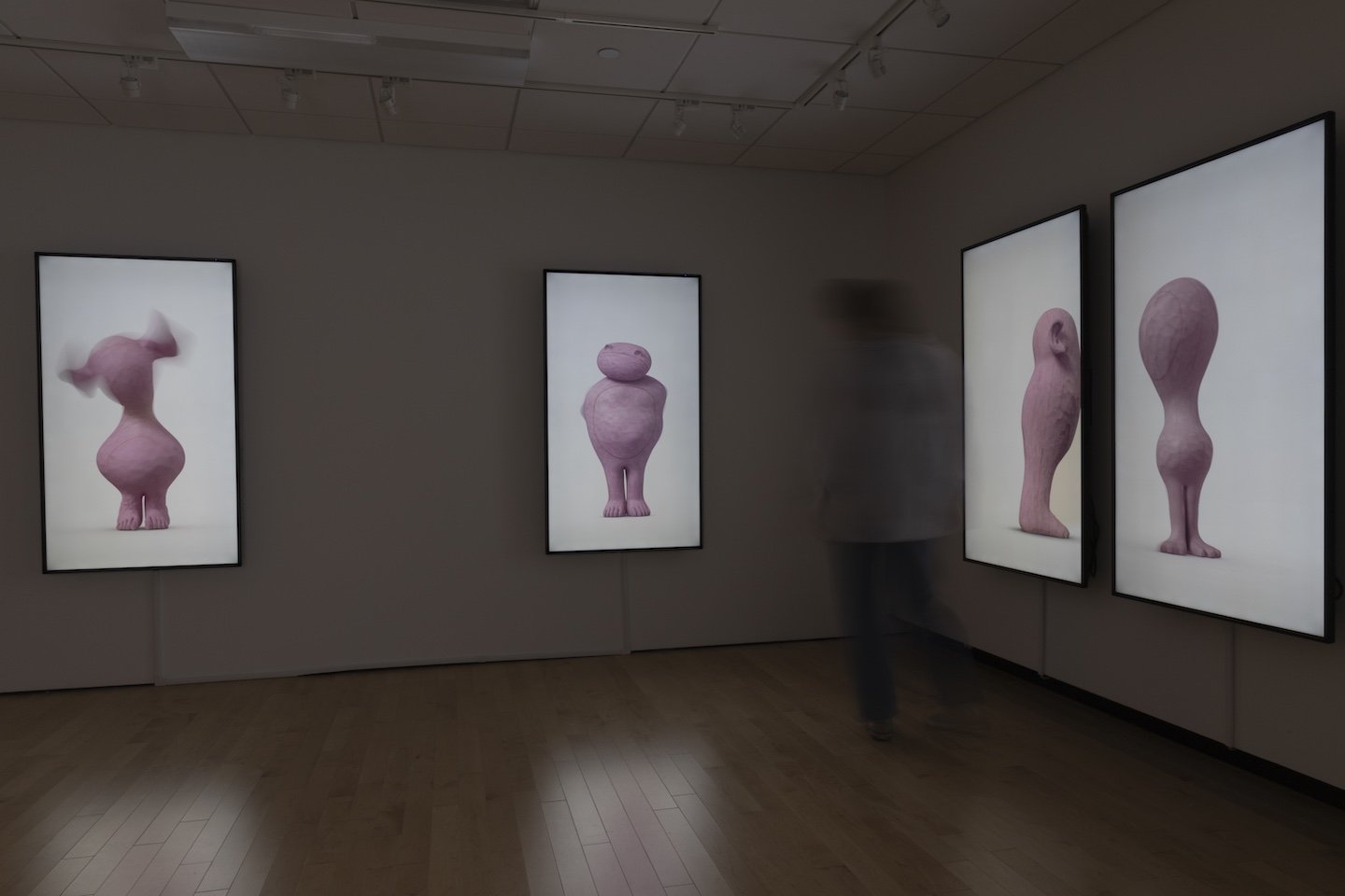 The Pinks, 2025 (Pink#1, Pink#4, Pink#3 and Pink#2) 