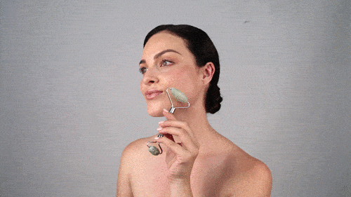Jade Face Roller — Raw Edge
