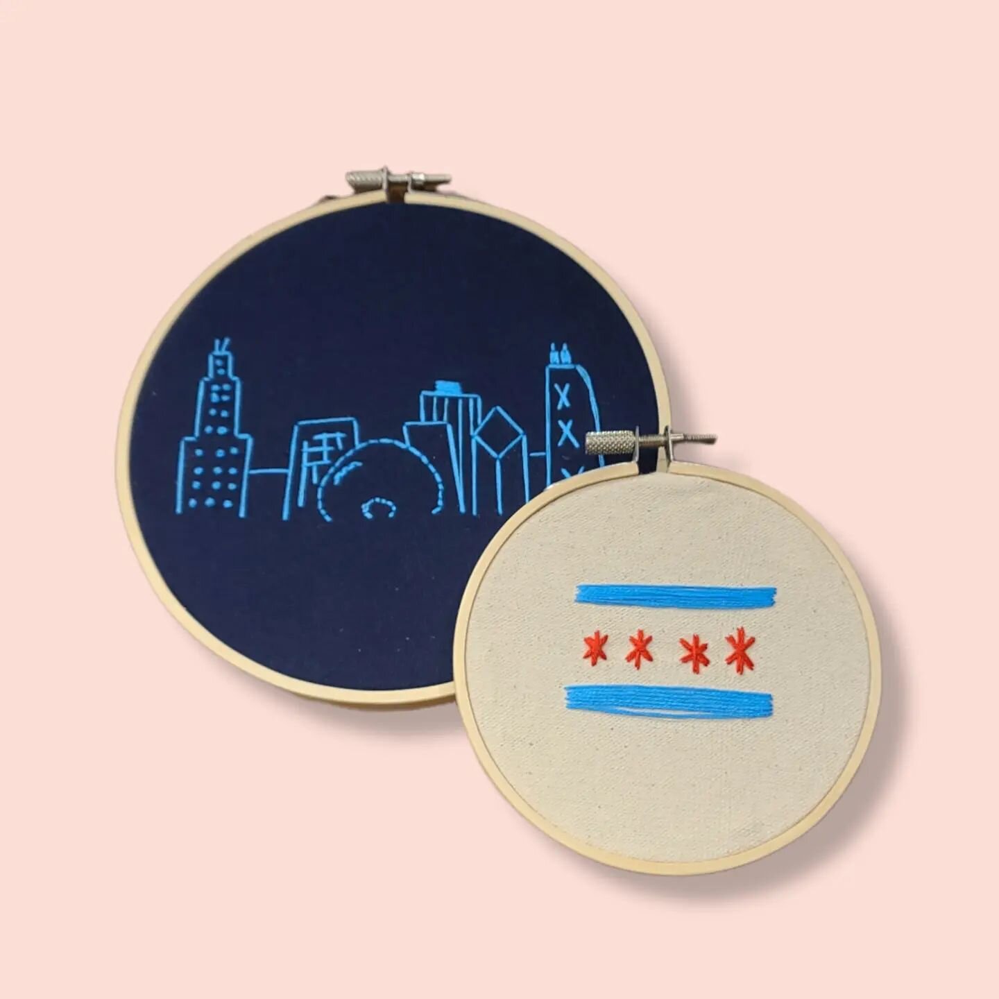 Very cool handmade souvenirs from Chicago in one shop ! 
🤍💙❤️💙🤍
#handmadeinchicago #handmade #chicago #embroidery #giftshop #giftsforeveryone #Chi