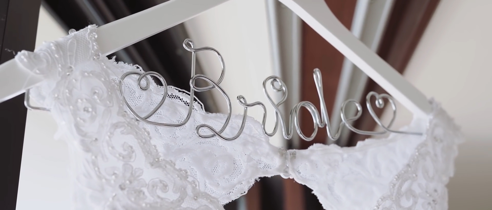 bride dress hanger inspiration design