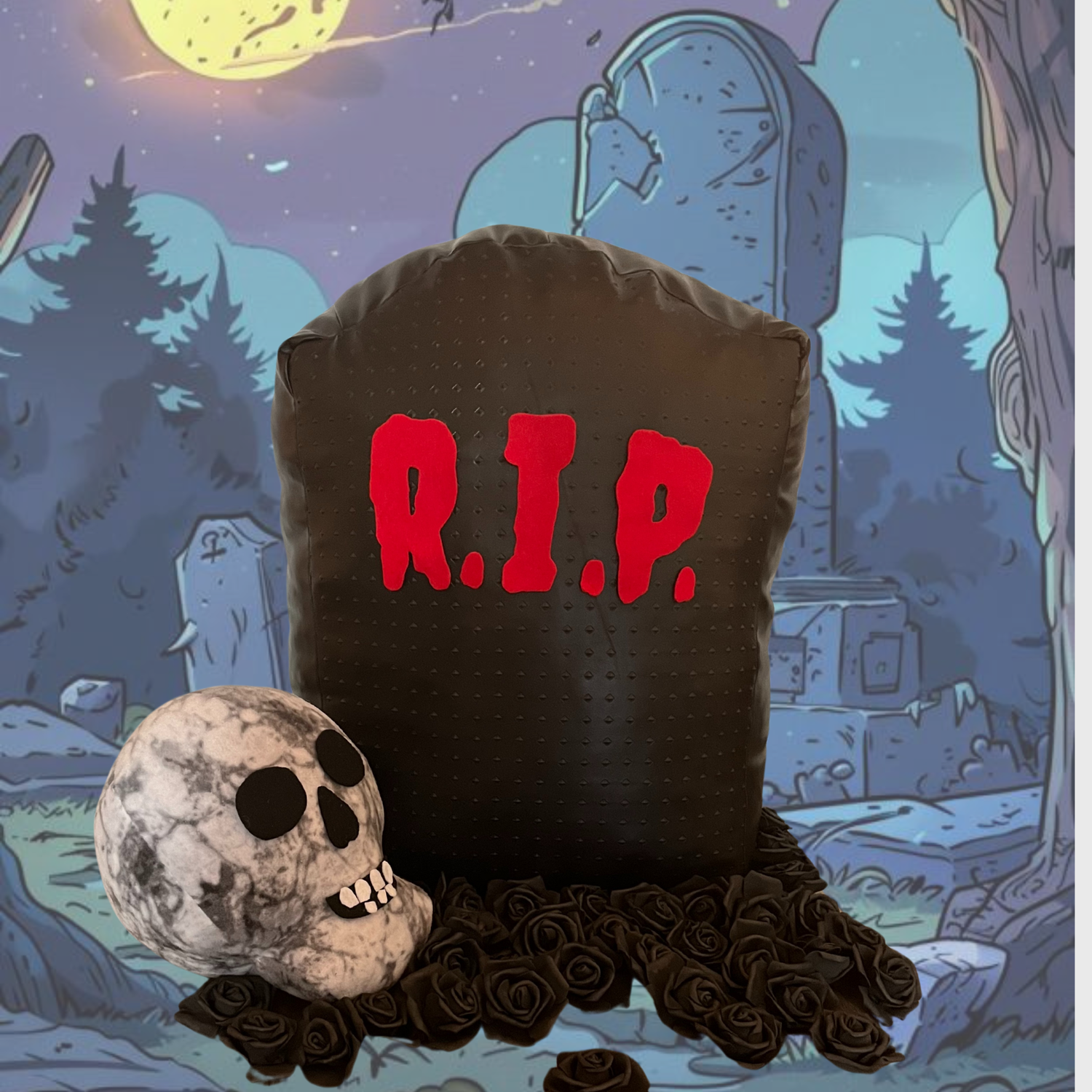 Plush Skull and Bone Sewing Pattern — Sew Cute Patterns