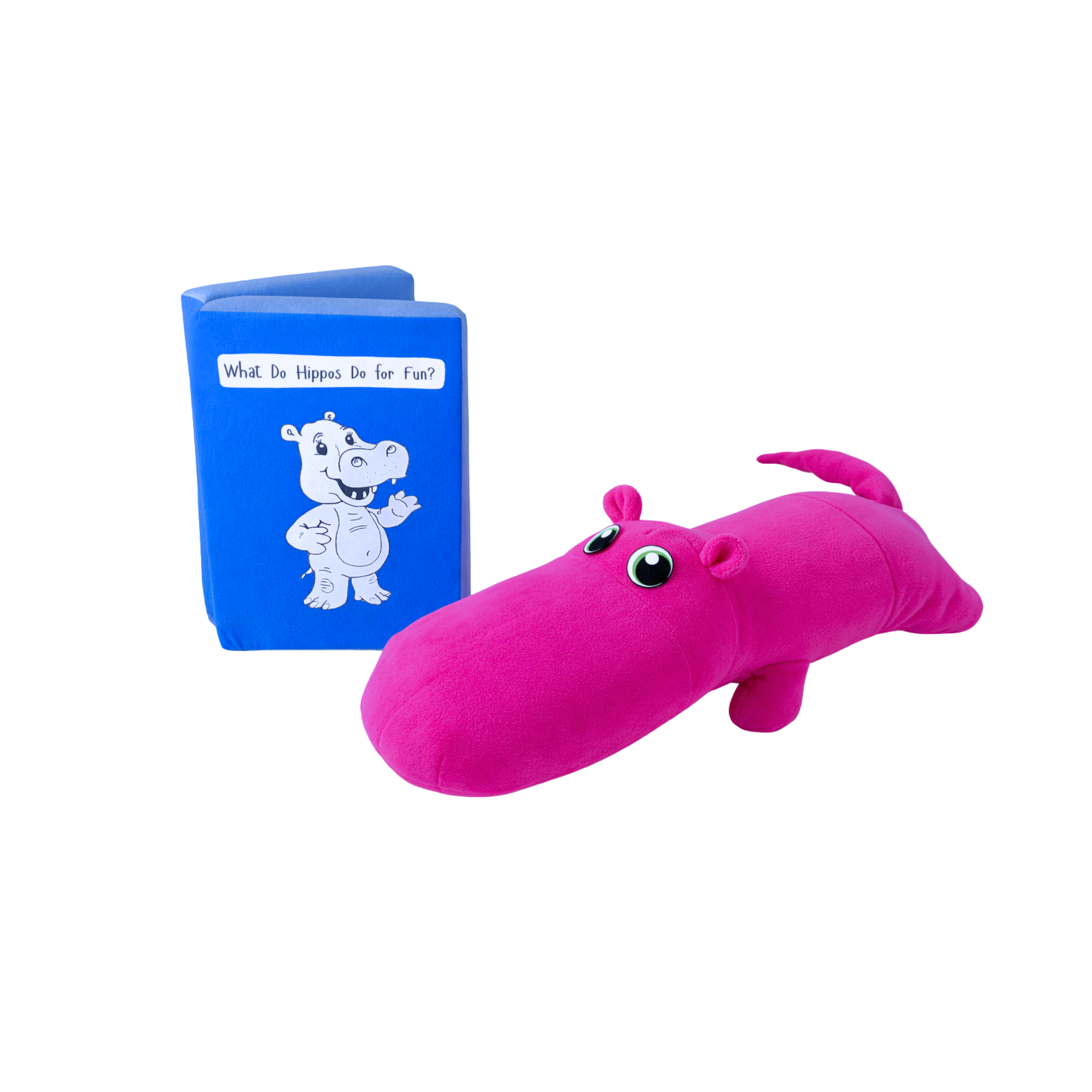 Hippo & Plush Book Sewing Pattern