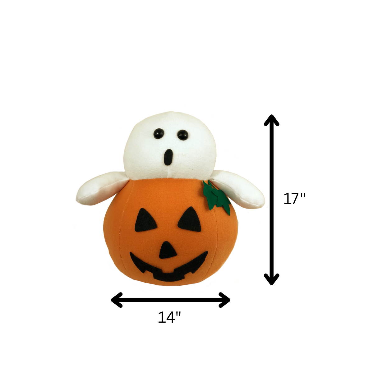 ghost in pumpkin plush halloween pattern.png