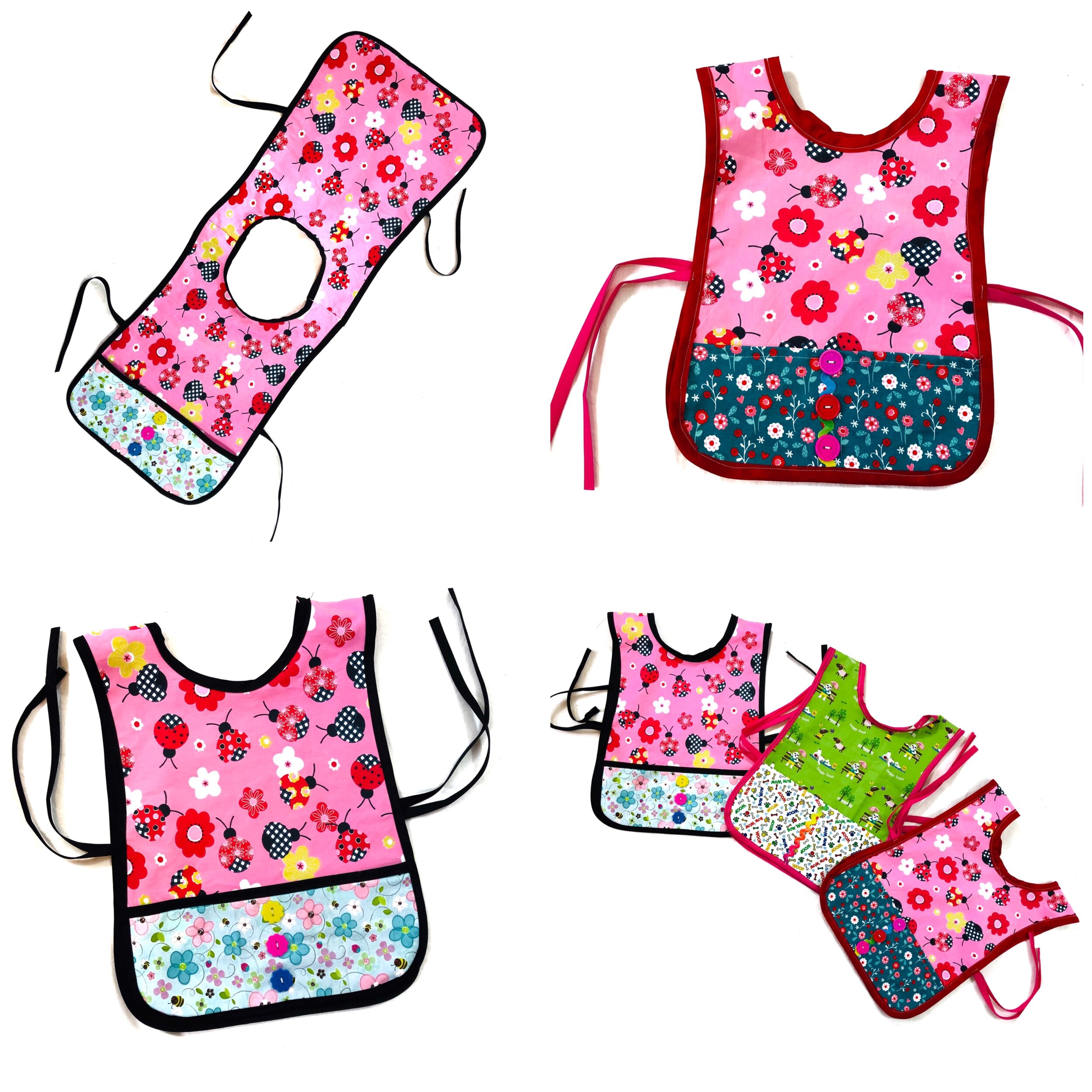 Smock Apron Patterns - Child/Adult — Sew Cute Patterns