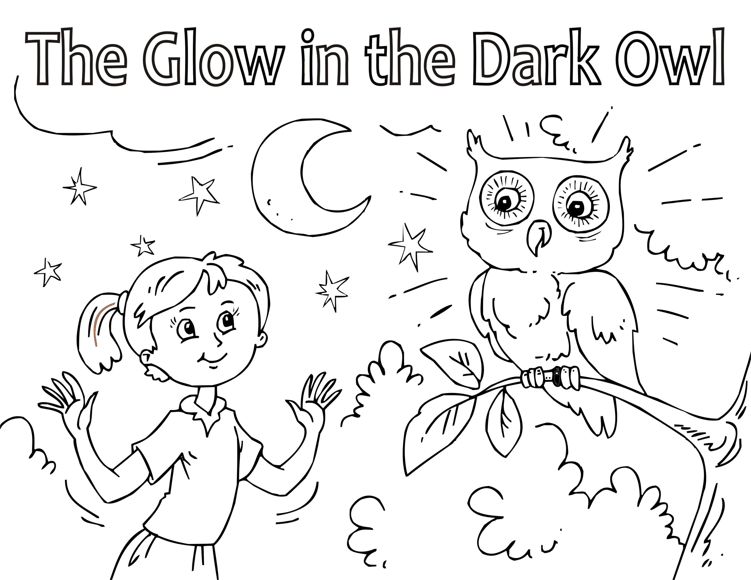 The Glow in the Dark Owl