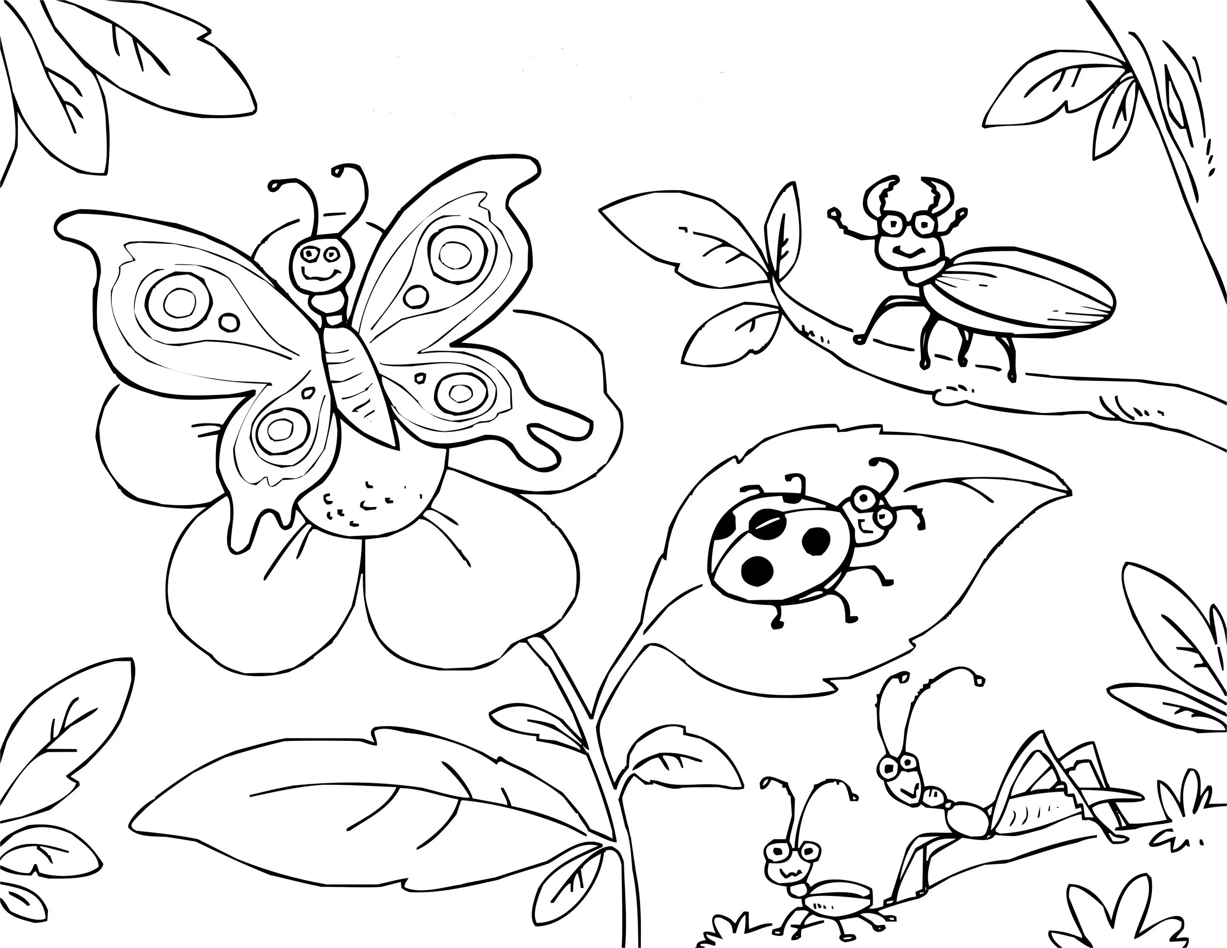 Spring Coloring Sheets — Sew Cute Patterns