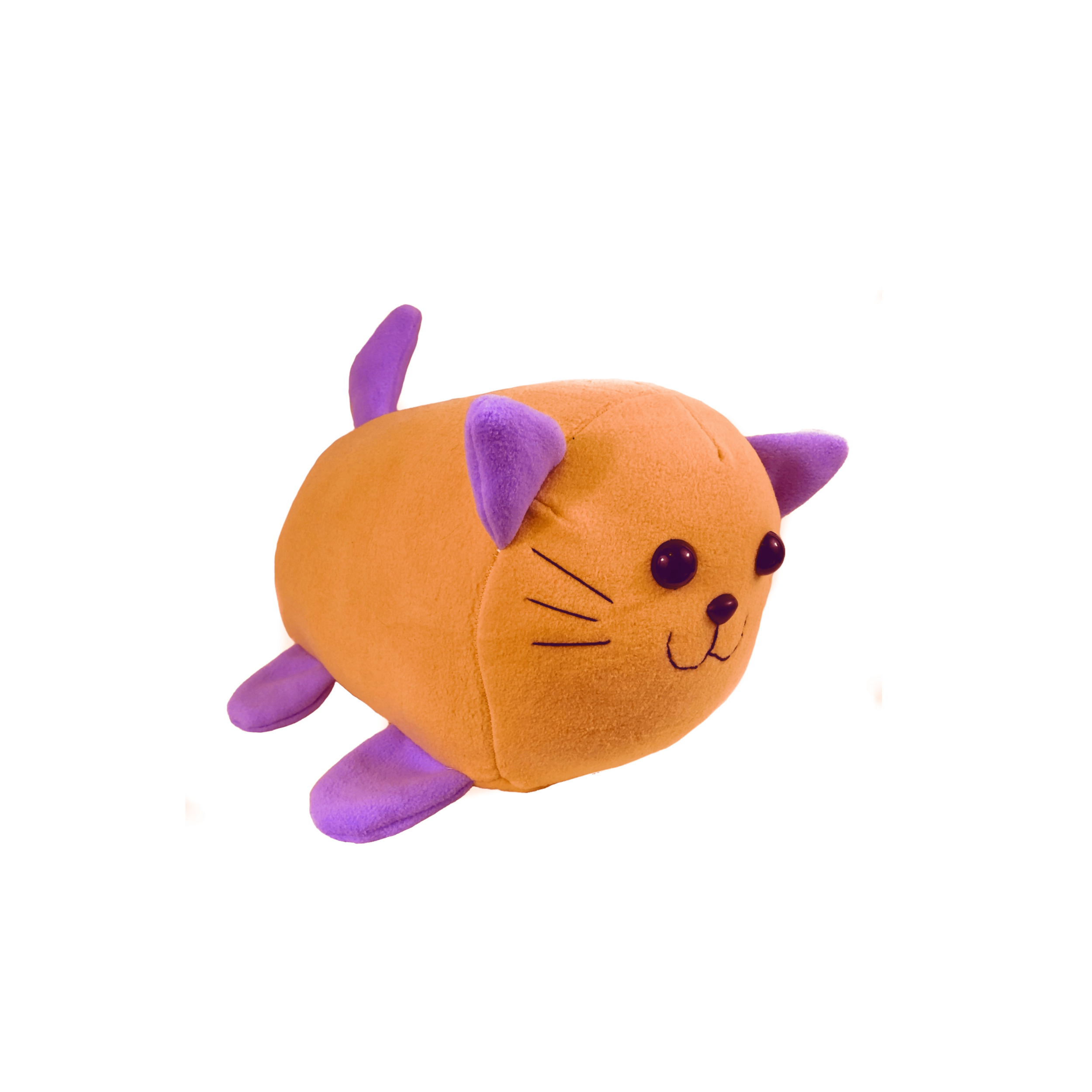 Cat Plush Sewing Pattern Easy Stuffed Animal PDF for Beginners Sew