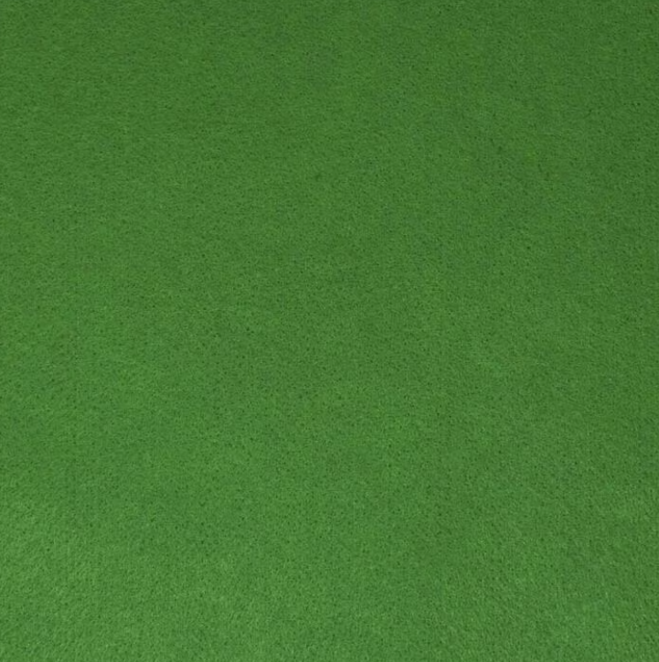 Green Felt Fabric