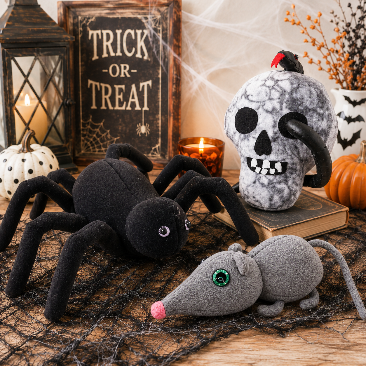 Halloween Sewing Patterns for Plushies, Decor &amp; Spooky Handmade Fun
