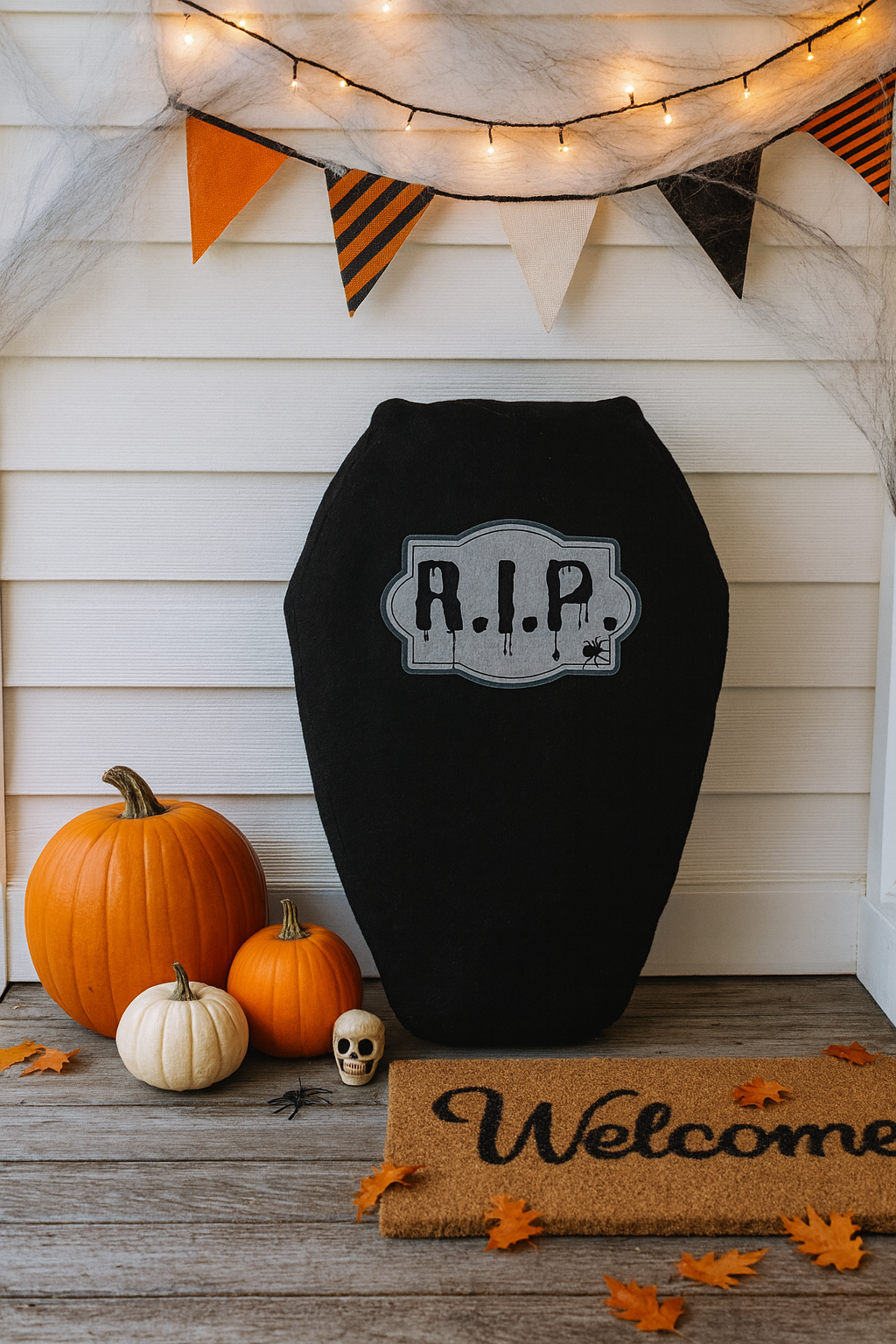Free Halloween Coffin Pattern