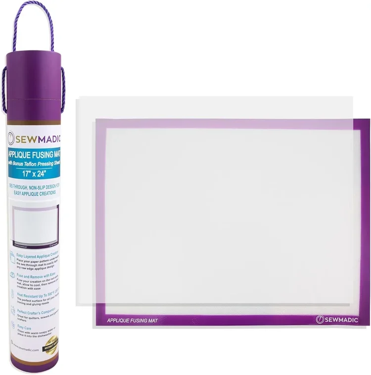 💥 No More Sticky Situations: Why This Appliqué Fusing Mat is a Game-Changer for Your Ironing Table