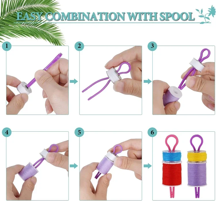 Bobbin Along: Meet the Little Clips That Keep Your Spools Together