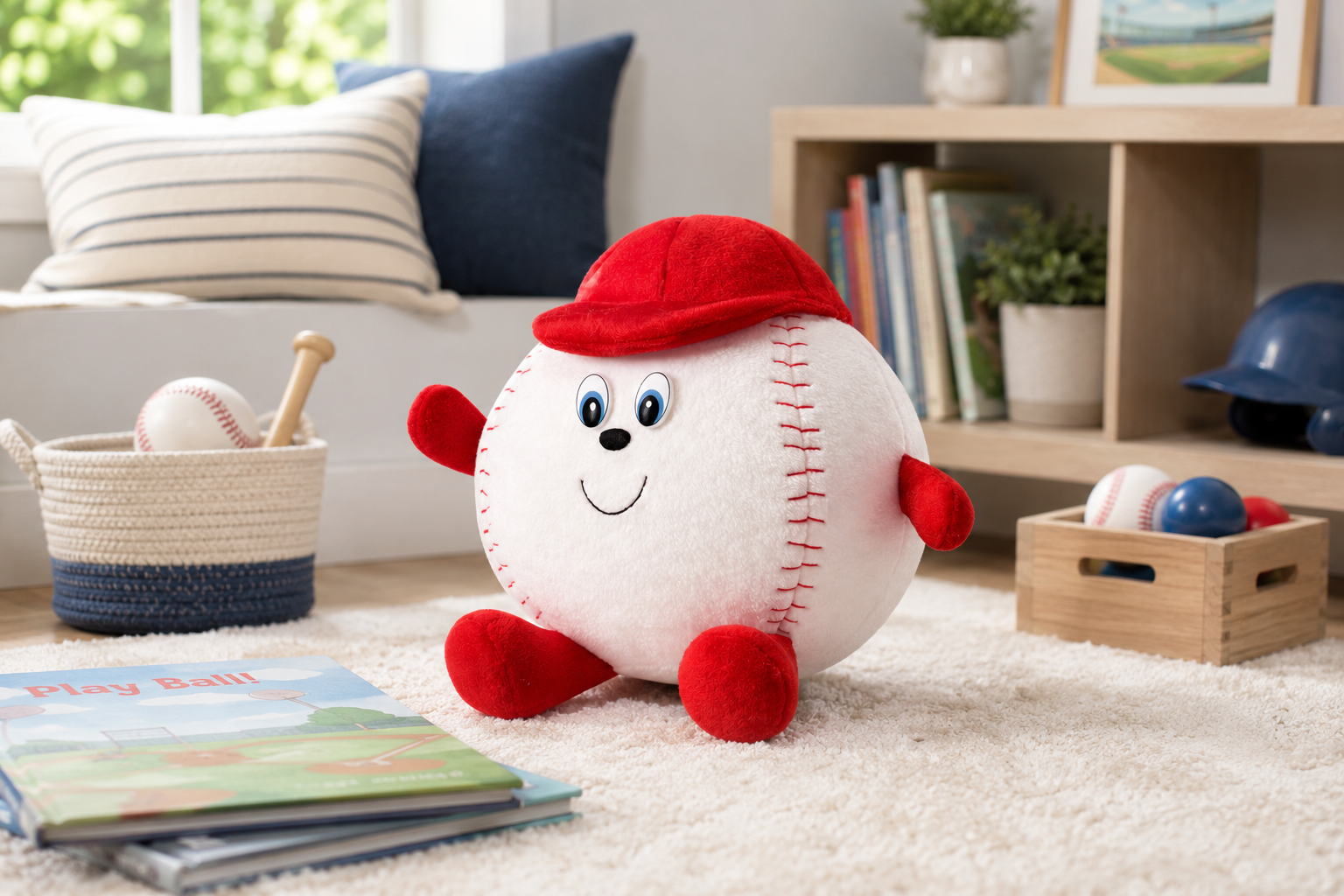 Sew This! Plush Baseball Sewing Pattern