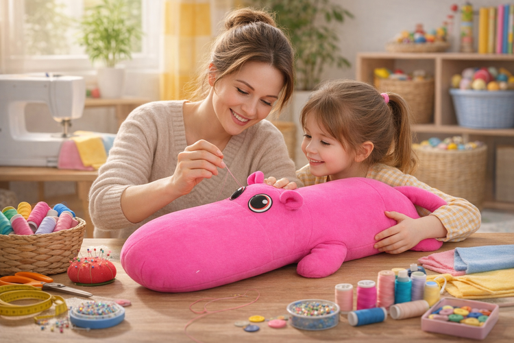 Sewing for Kids: Involving Little Hands in Plush Toy Making