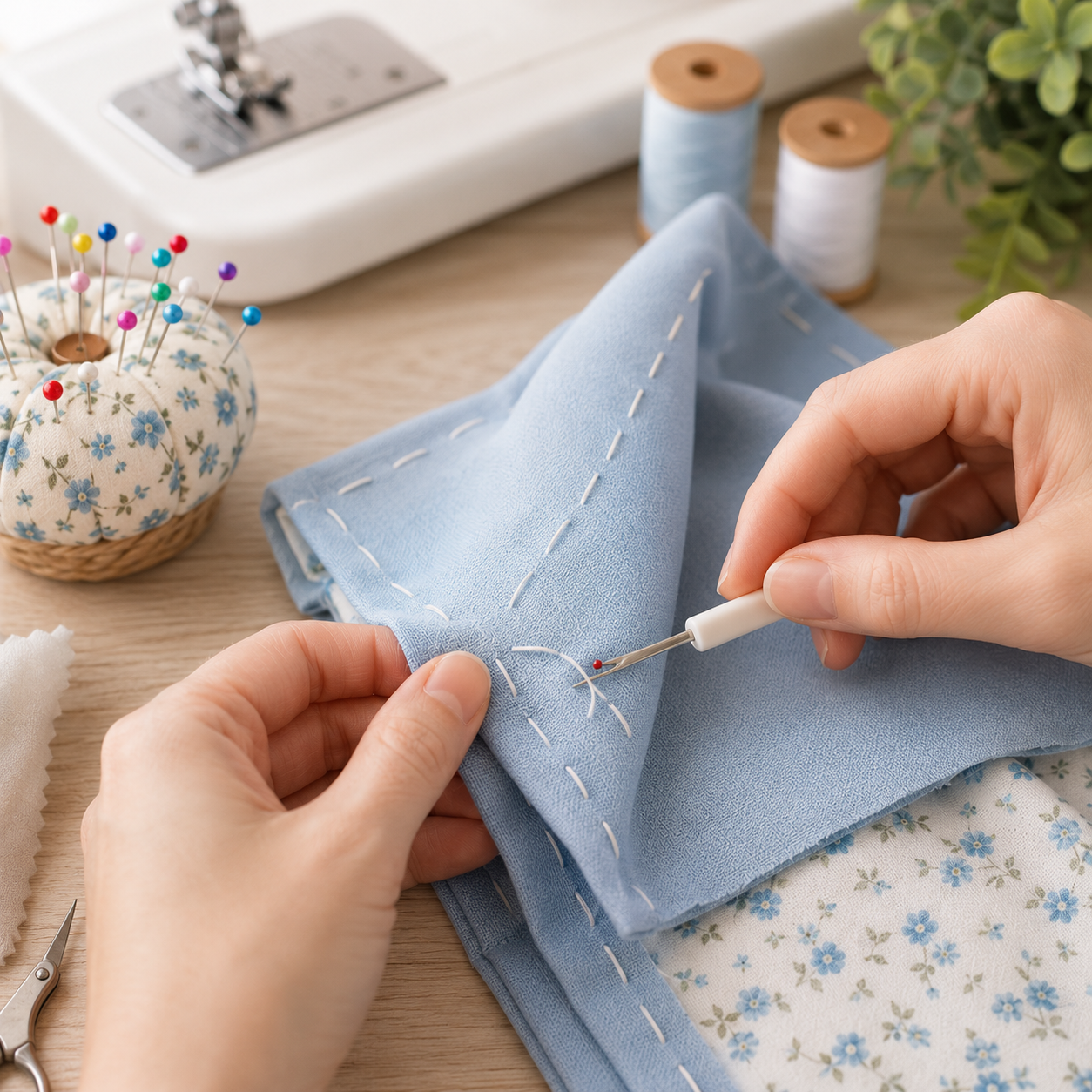 Basting Be Gone: How to Remove Basting Stitches Without Damage! 🧵✨