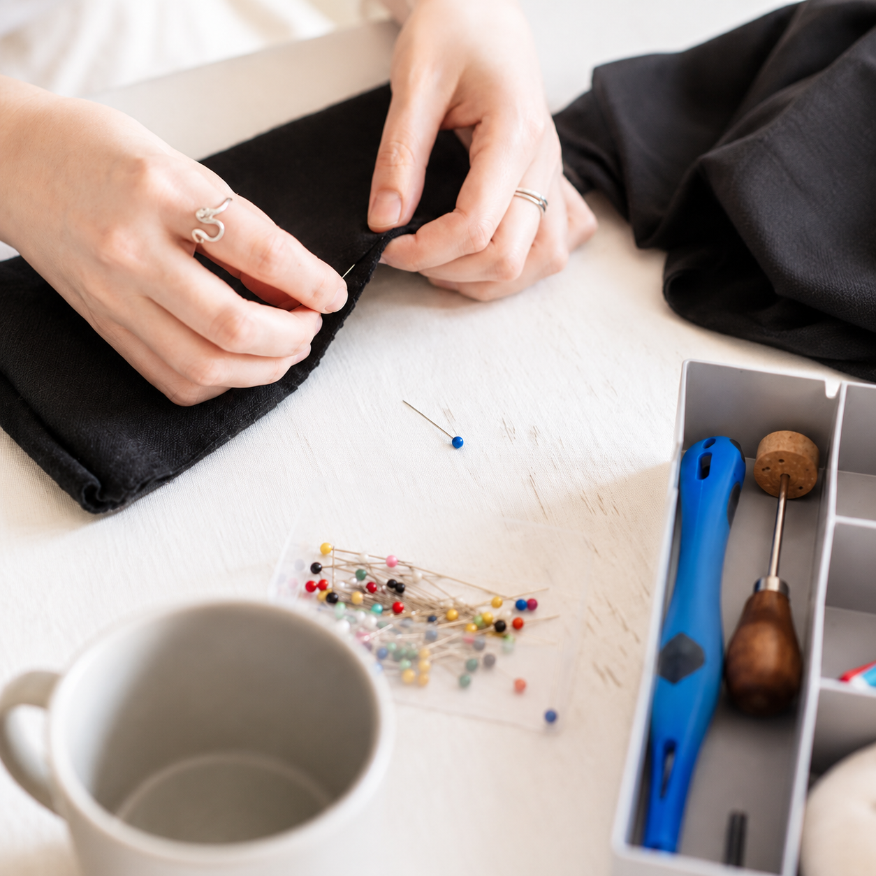 Pin It to Win It: How to Pin Fabric for Sewing 🧷✨