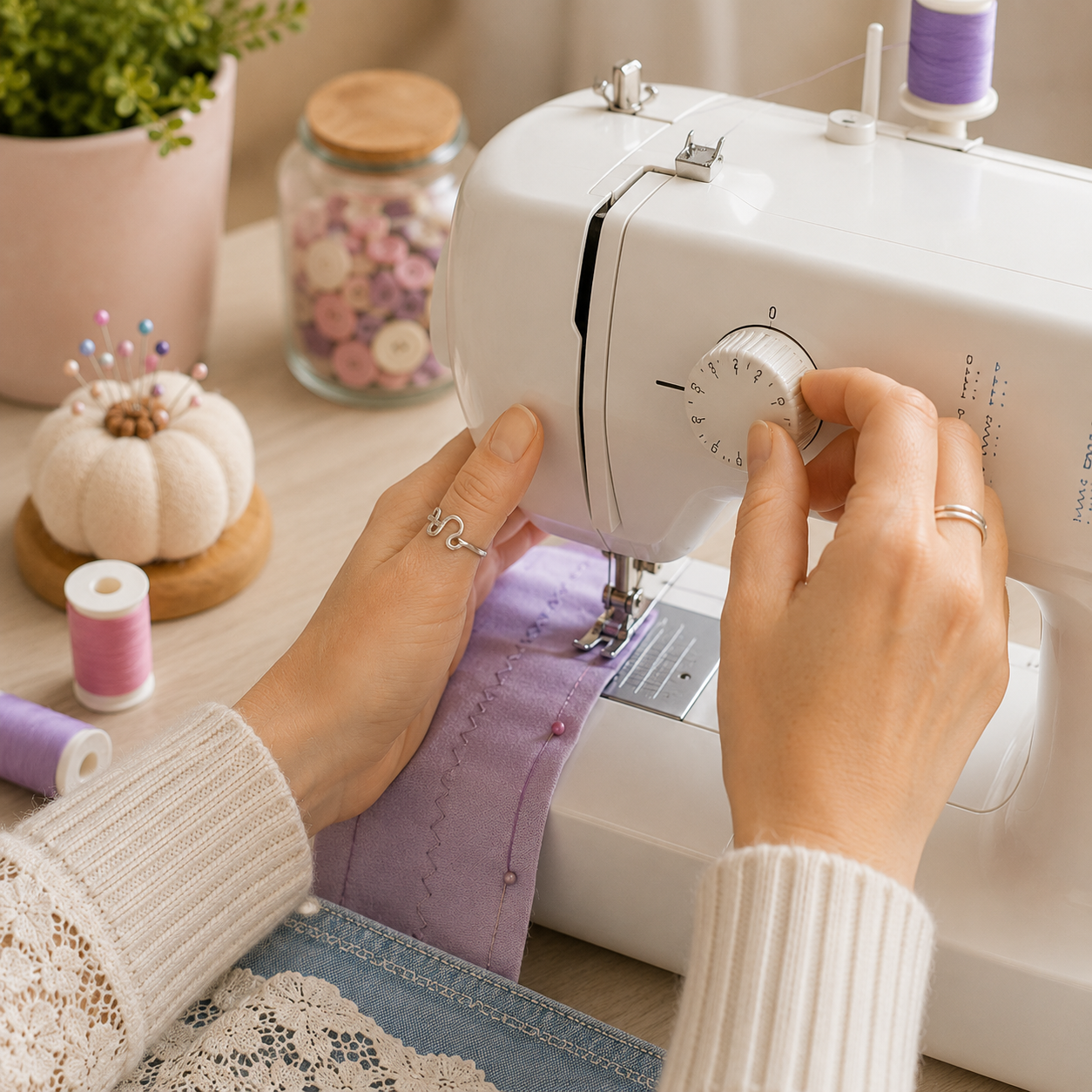 Sewing Machine Tension Settings Guide: Get Tense-ational Stitches! 